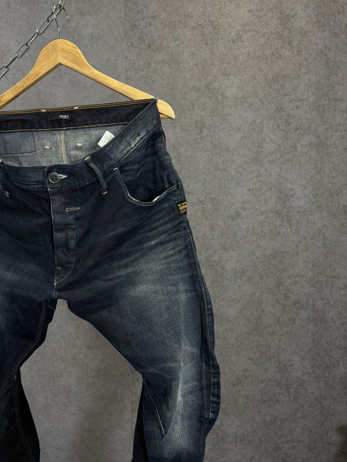 G-Star G Star Raw crazy asymmetric jeans Size US 34 / EU 50 - 2 Thumbnail