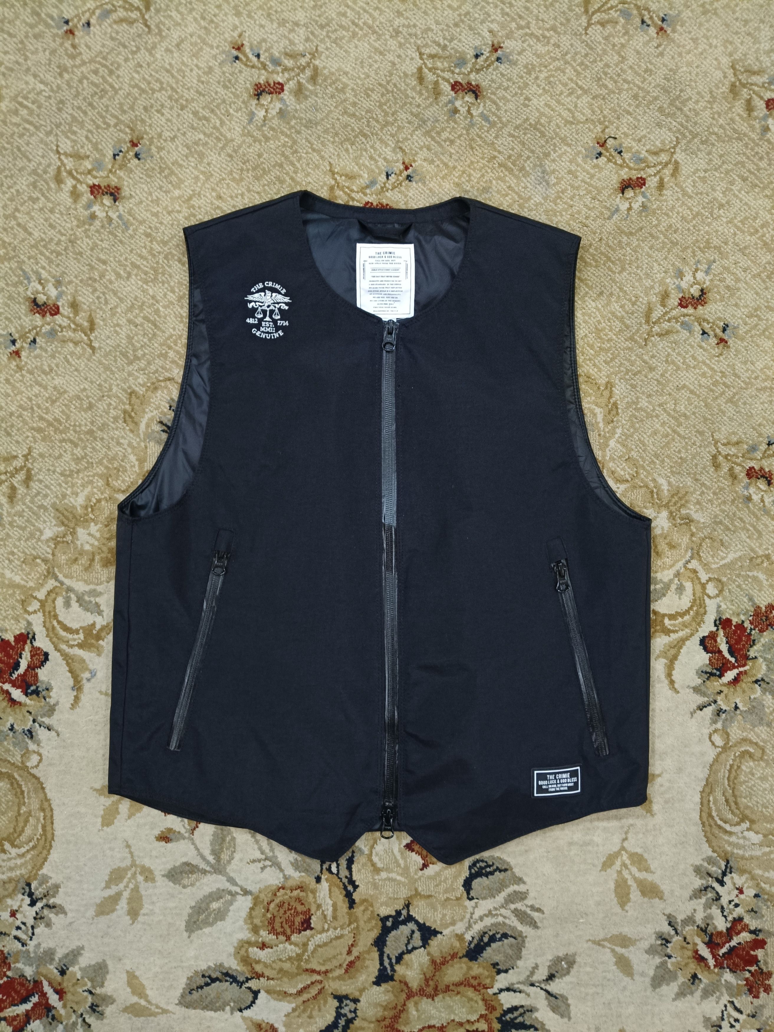 Japanese Brand Waterproof Waistcoat Size US XS / EU 42 / 0 - 1 Thumbnail