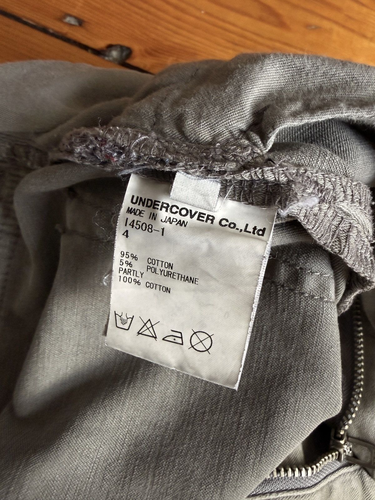 Undercover Double Layer Flannel Pants Size US 32 / EU 48 - 4 Thumbnail