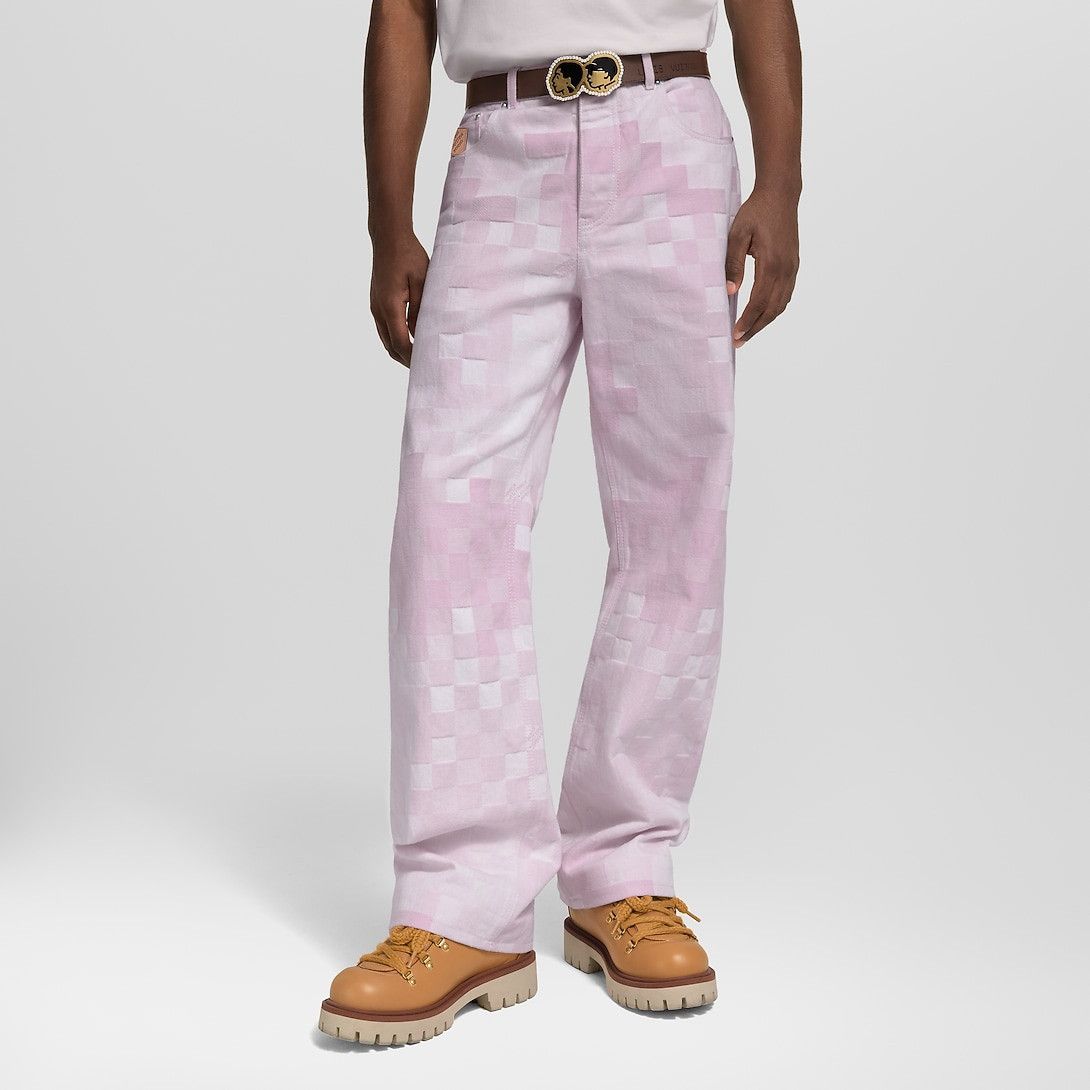 Louis Vuitton Damoflage Denim Skate Trousers Size US 36 / EU 52 - 2 Thumbnail