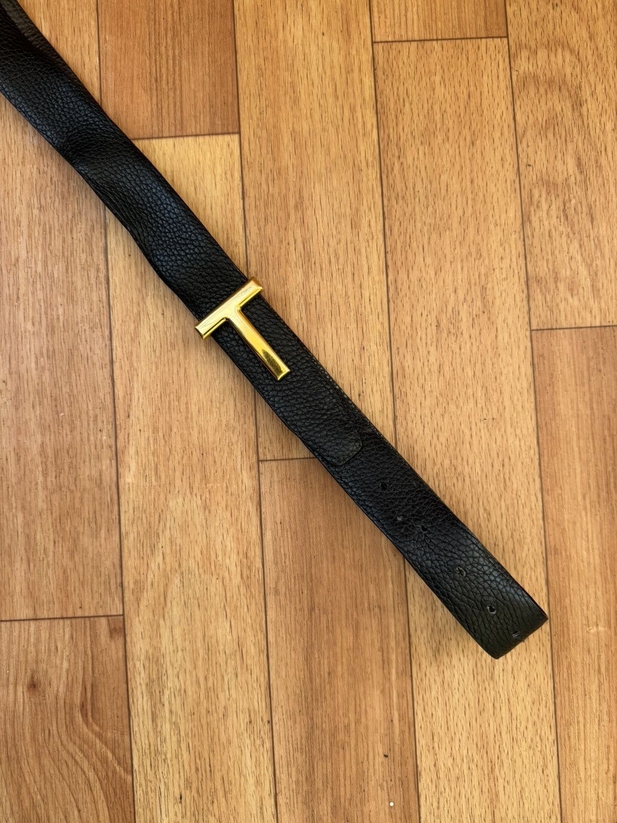 Tom Ford Tom Ford Reversible T Buckle belt Size ONE SIZE - 3 Thumbnail