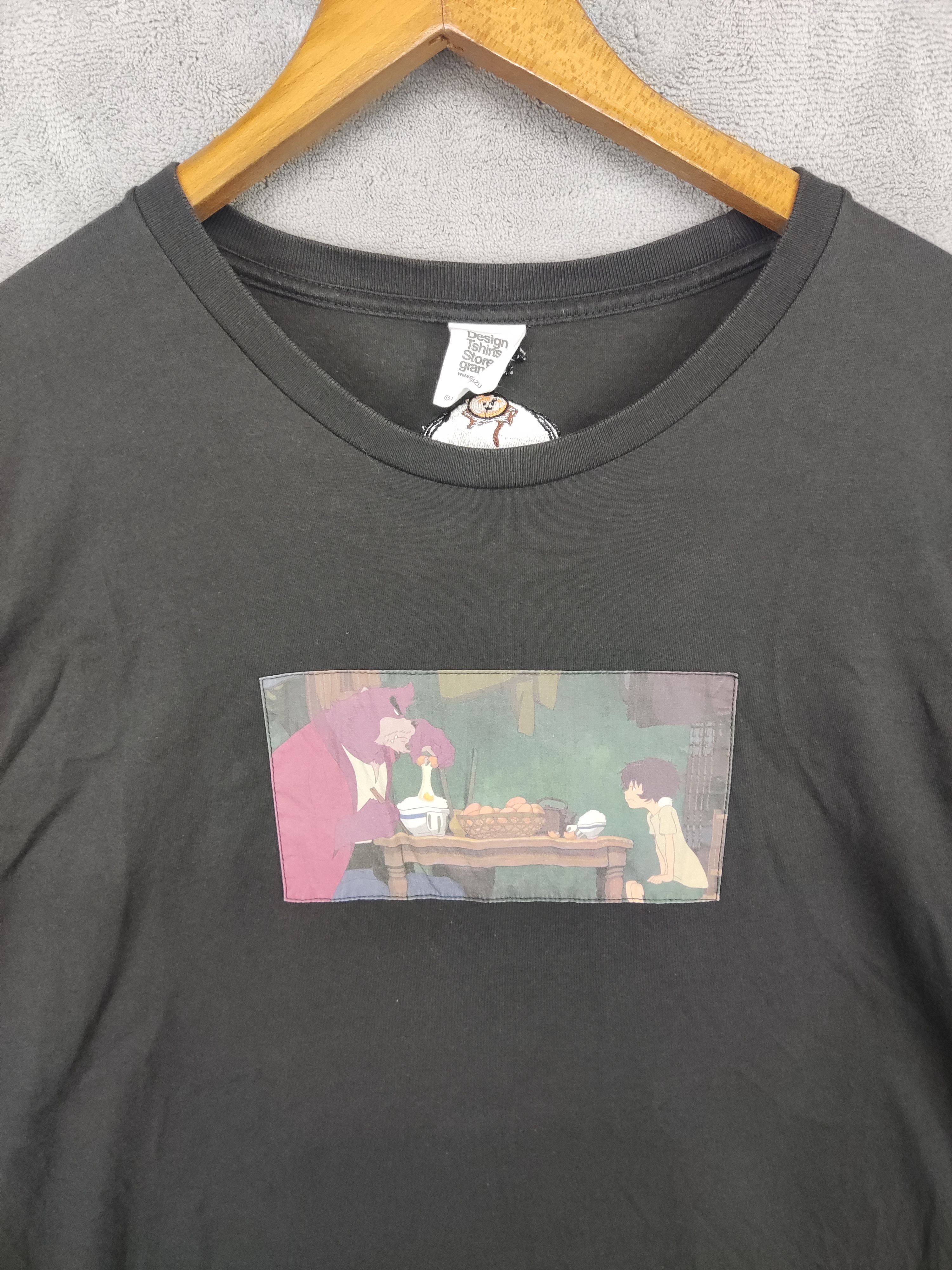 Anime Anime The boy and The Beast T-shirt Bakemono No Ko Size US L / EU 52-54 / 3 - 5 Thumbnail