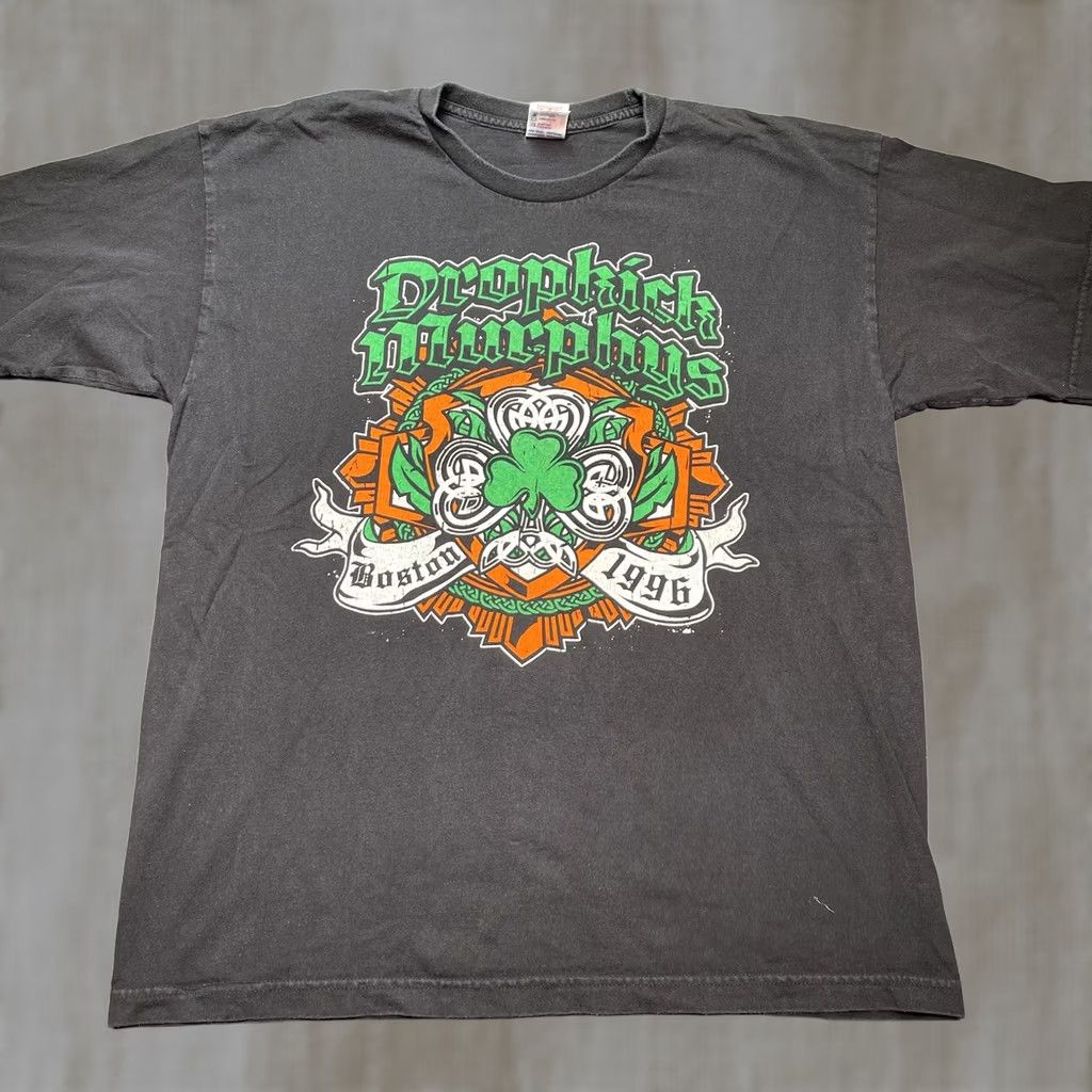 Vintage Dropkick Murphys Shirt Men’s XL Black T-Shirt Rock Warrior Irish Punk Code XL Mens Black Rock Warrior Shirt Size US XL / EU 56 / 4 - 1 Thumbnail