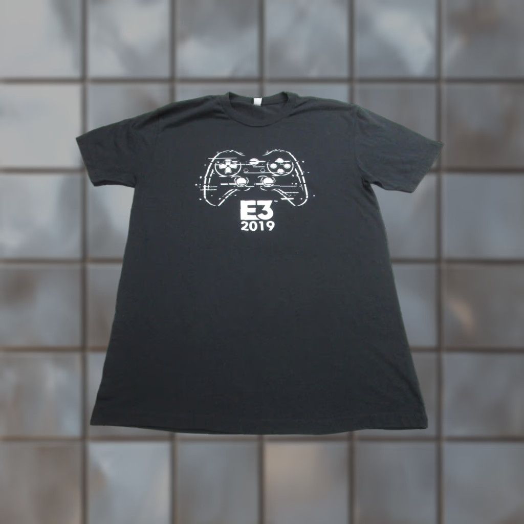 Next Level E3 2019 Shirt Mens Large Next Level Apparel Video Game Controller Tee Gamer Size US L / EU 52-54 / 3 - 1 Thumbnail