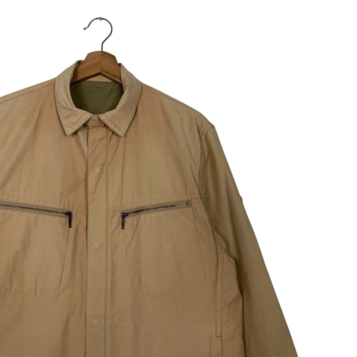Japanese Brand Vintage 90’s CROCODILE Casual Work Jacket #2821-C127 Size US M / EU 48-50 / 2 - 4 Thumbnail