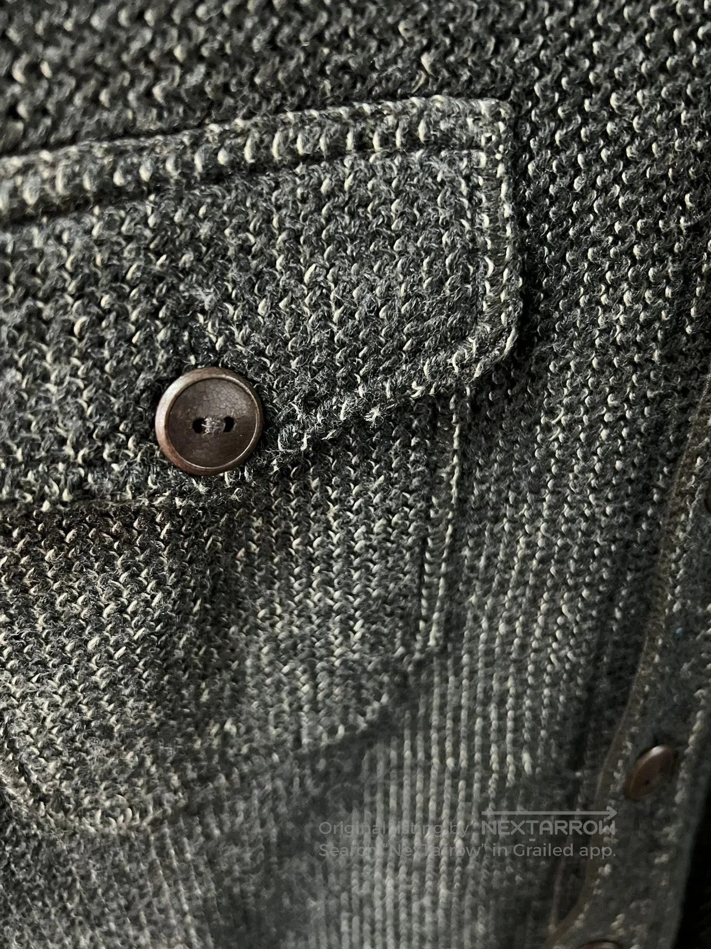 RRL Ralph Lauren RRL Knit Shirt Jacket Thick Version. Size US S / EU 44-46 / 1 - 3 Thumbnail