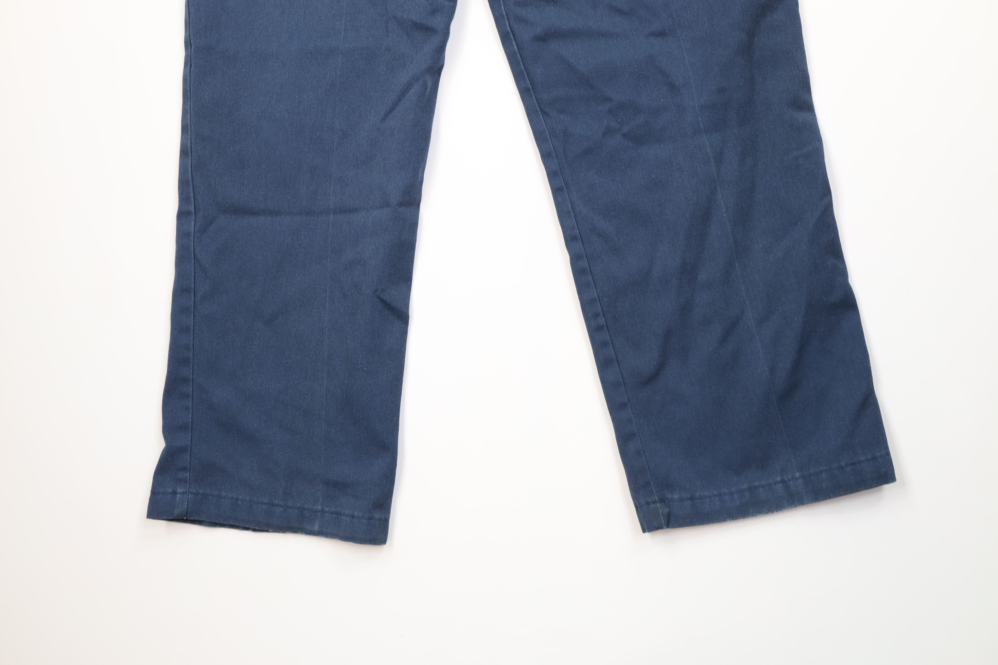 Dickies Vintage 90s Y2K Dickies Wide Leg Workwear Pants Navy Blue Size US 34 / EU 50 - 14 Thumbnail