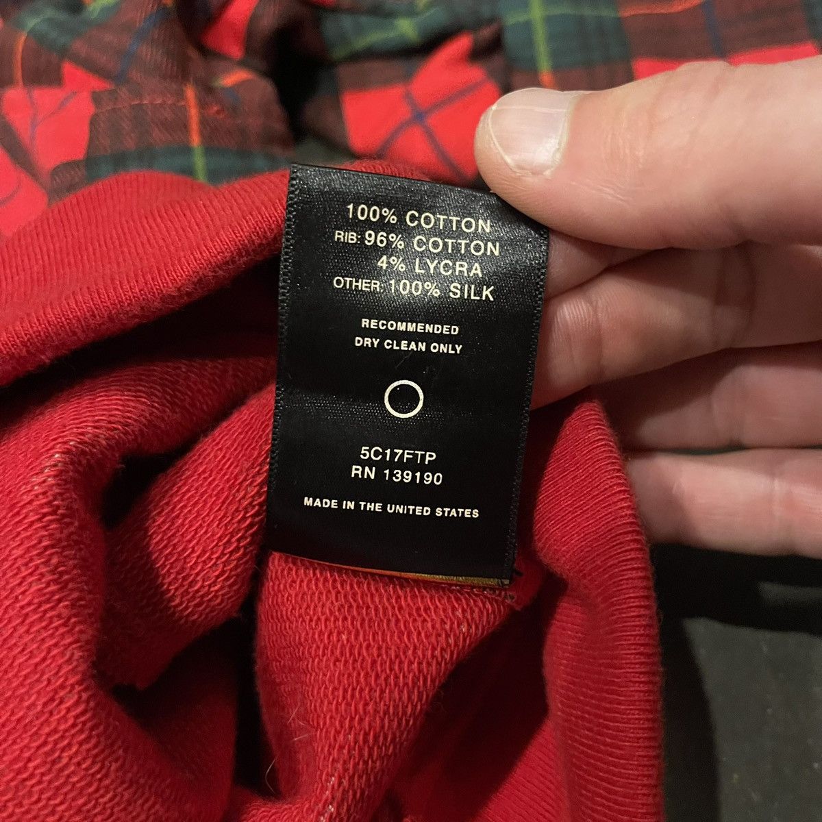 Fear of God Fear Of God Tartan Plaid Hoodie Size US M / EU 48-50 / 2 - 4 Thumbnail