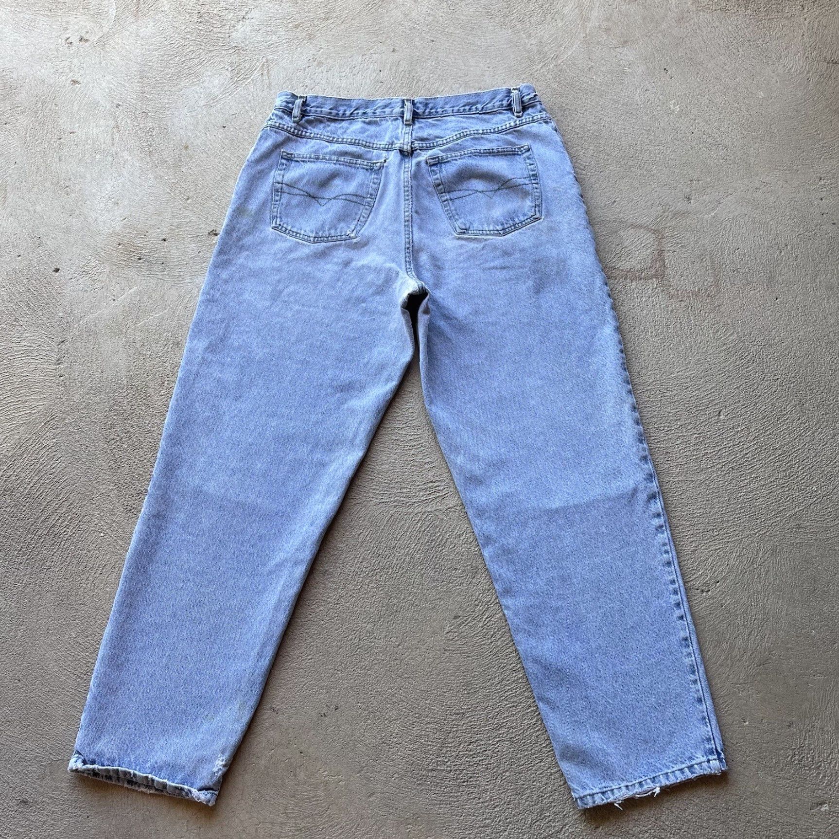 Anchor Blue VINTAGE Anchor Blue Jeans Mens 36x32 Denim Pants 90s Grunge Wide-Leg Baggy Relaxed Regular Inseam 32 Blue Mens Size US 36 / EU 52 - 7 Thumbnail