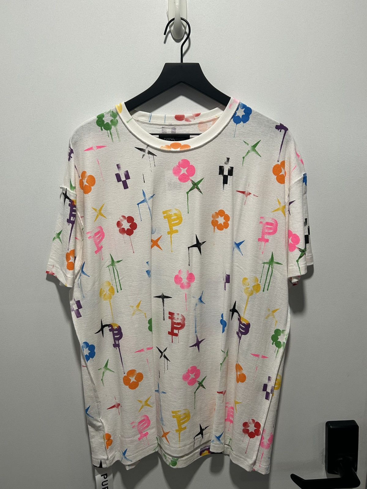 Purple Brand Purple Brand Textured Inside Out Tee Size US L / EU 52-54 / 3 - 1 Thumbnail