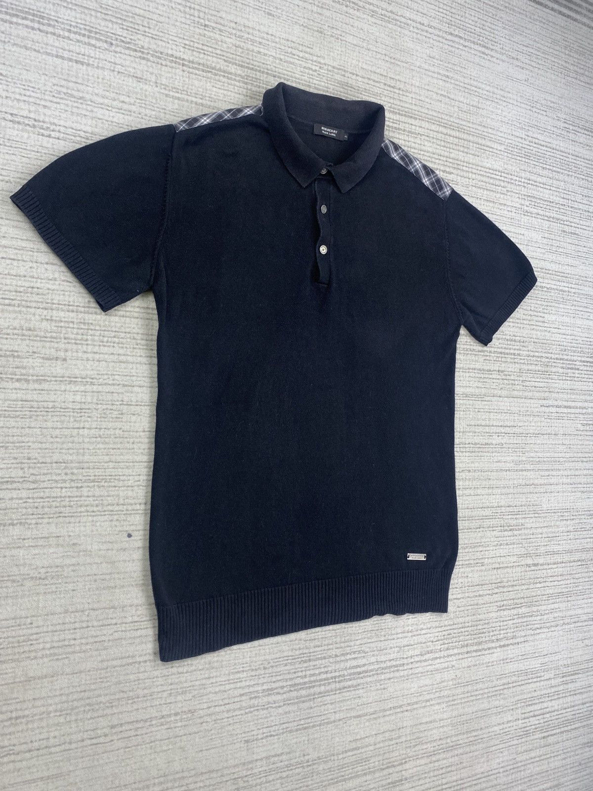 Burberry Burberry Black Label Metal Logo Polos Shirt Size US M / EU 48-50 / 2 - 4 Thumbnail