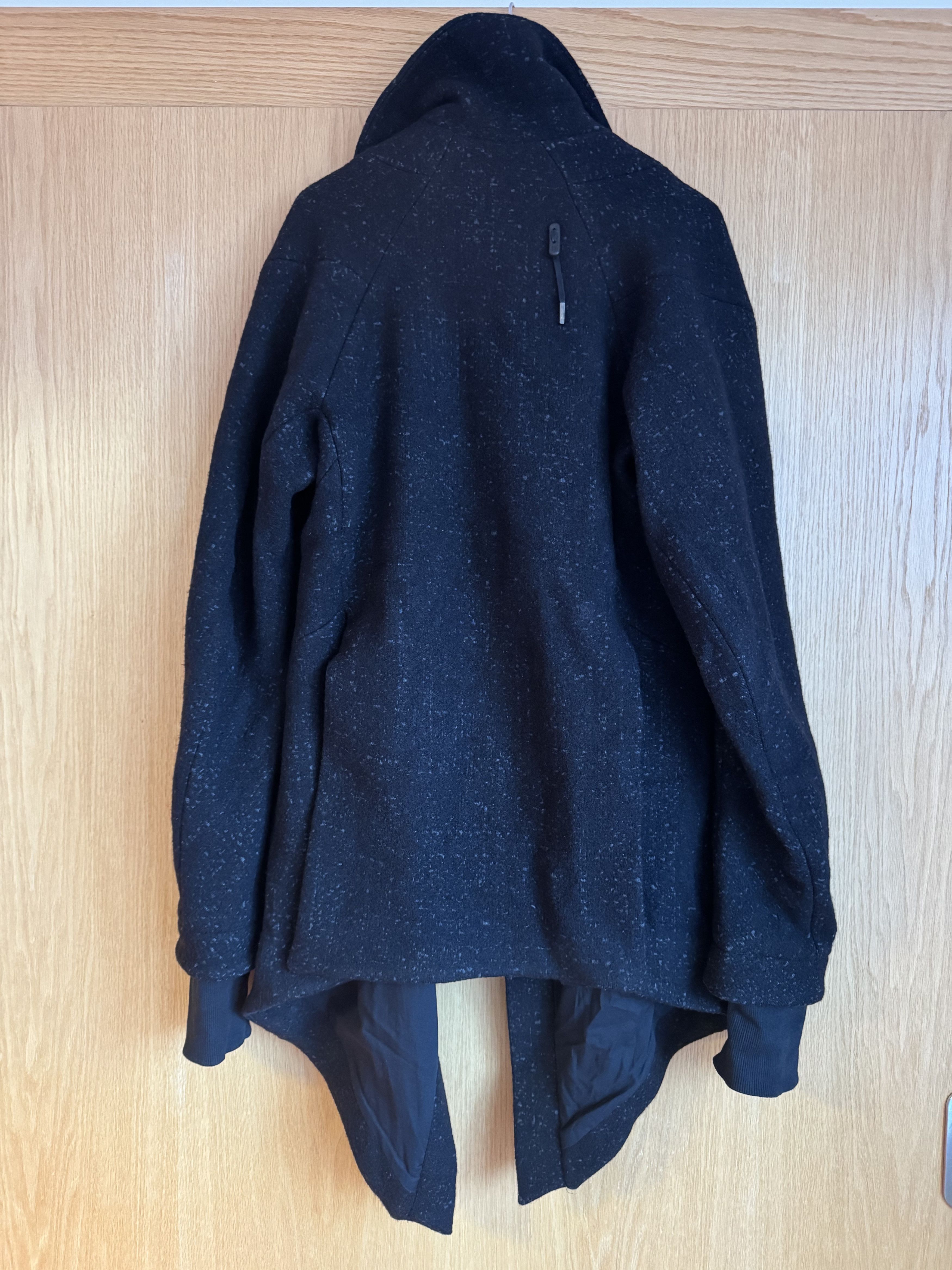 Boris Bidjan Saberi Asymmetrical Wool Jacket / Coat Size US L / EU 52-54 / 3 - 6 Thumbnail