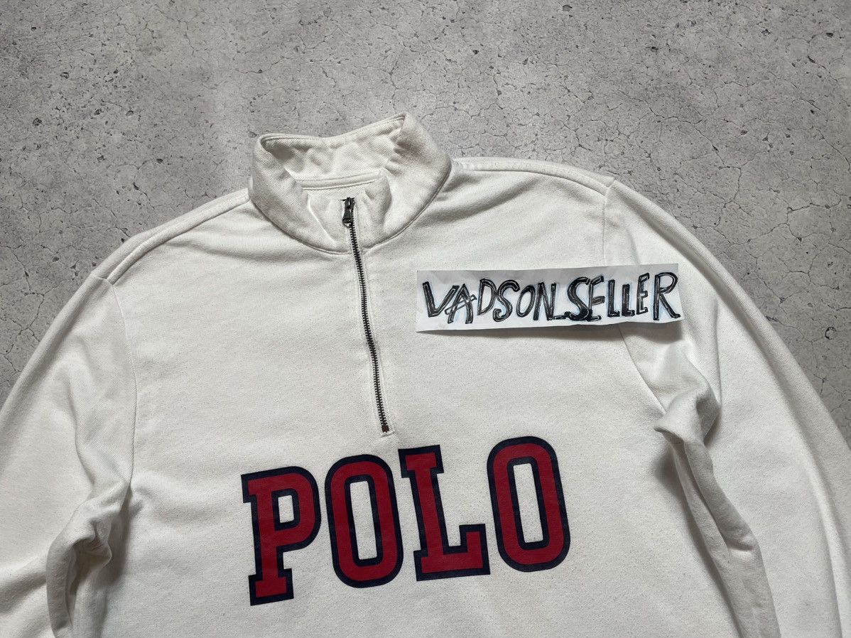 Polo Ralph Lauren Vintage Sweatshirt 1/4 Zip Polo Ralph Lauren Y2K Size US S / EU 44-46 / 1 - 5 Thumbnail