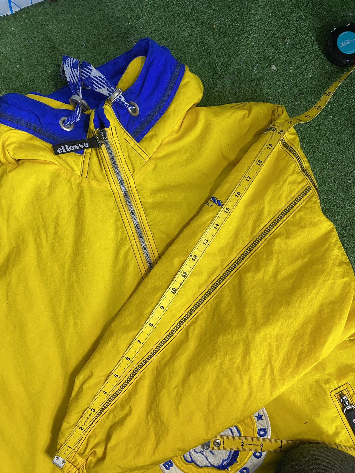 Ellesse VINTAGE ELLESSE BULLDOG ITALY HALF ZIPPER JACKET Size US M / EU 48-50 / 2 - 15 Thumbnail