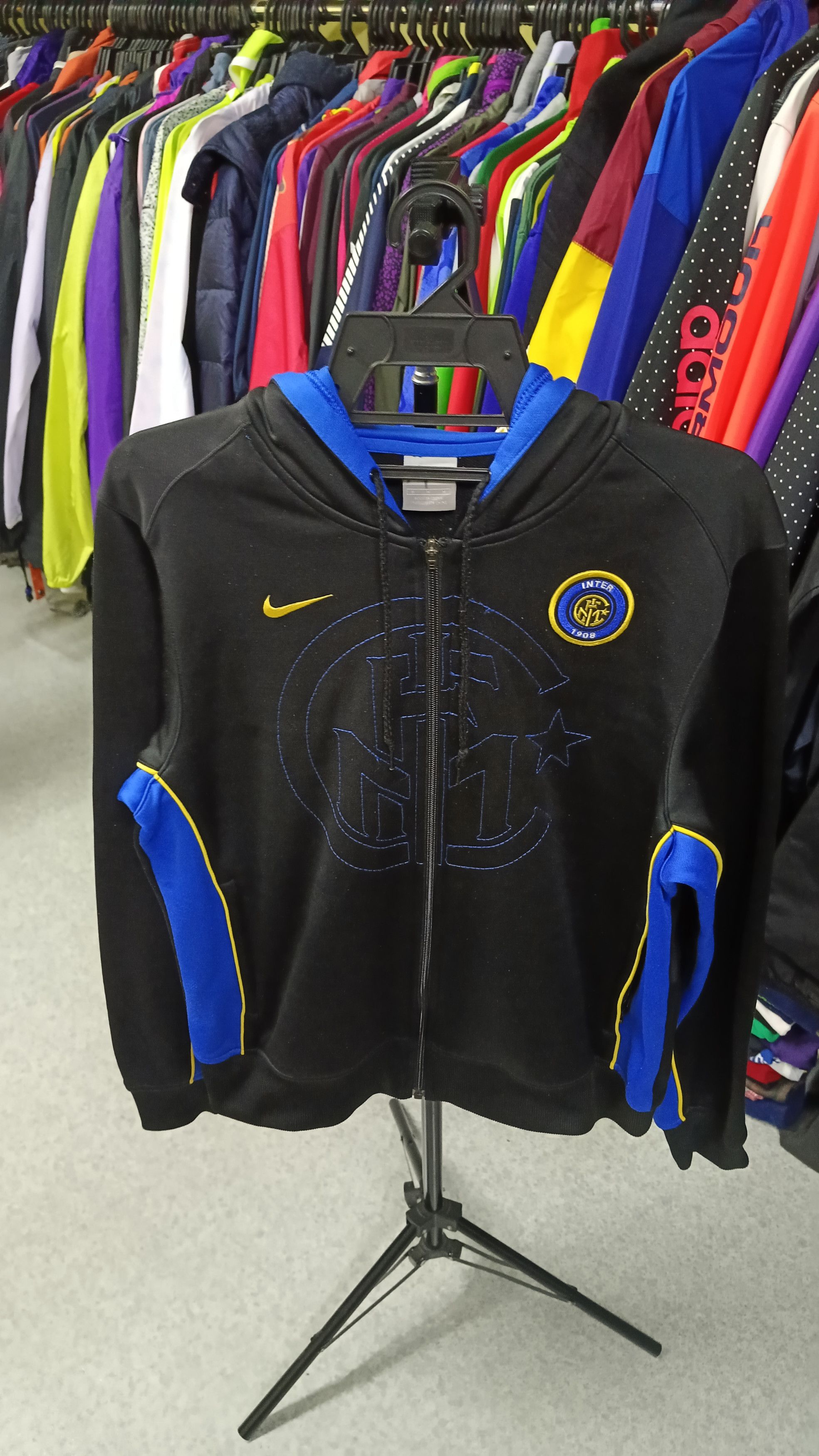 Nike × Vintage Nike Internazionale 1908 Training Hoodie Size US M / EU 48-50 / 2 - 1 Thumbnail