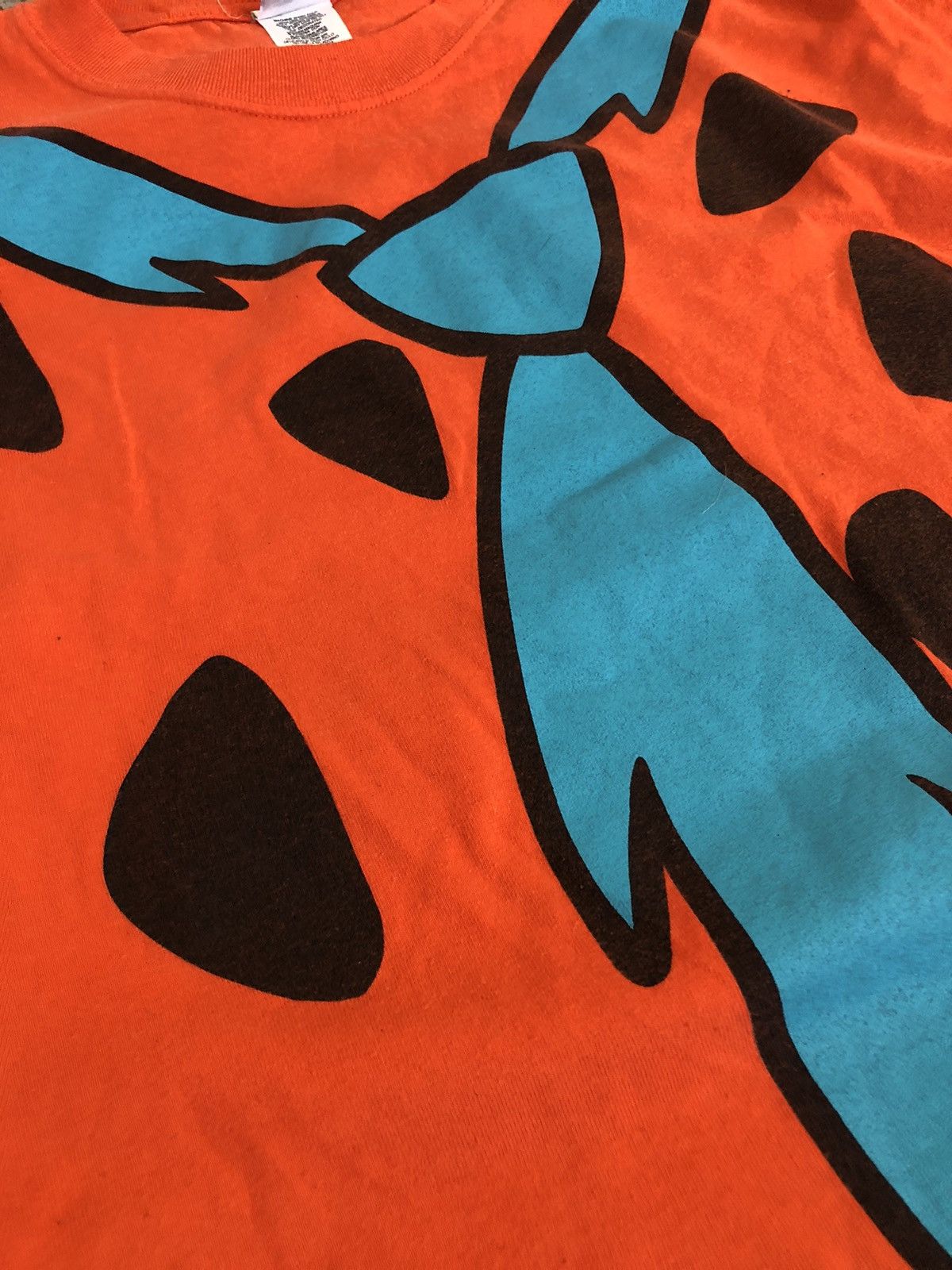 Cartoon Network × Vintage Vintage The Flintstones 1997 Hanna Barbera Full Print Tee Size US L / EU 52-54 / 3 - 4 Thumbnail
