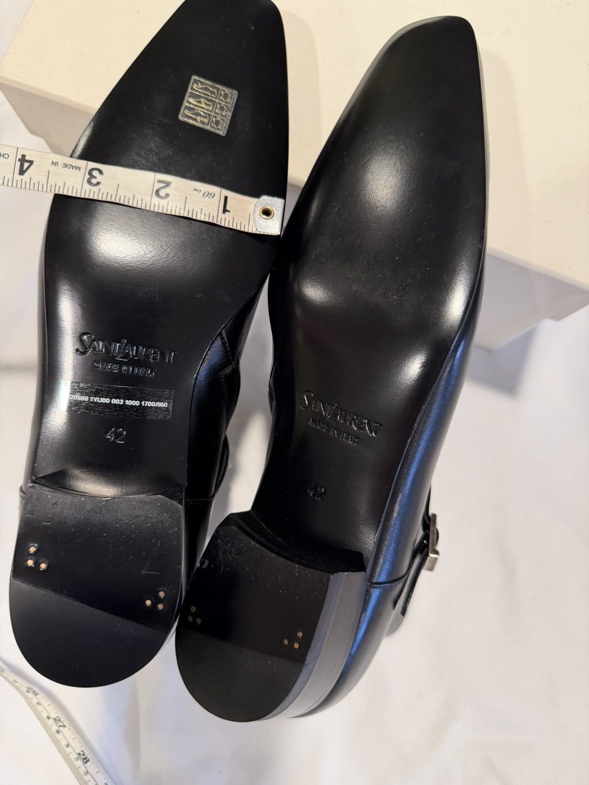 Saint Laurent Paris Saint laurent mens augustin boots 42/9. $1700 Size US 9 / EU 42 - 10 Thumbnail