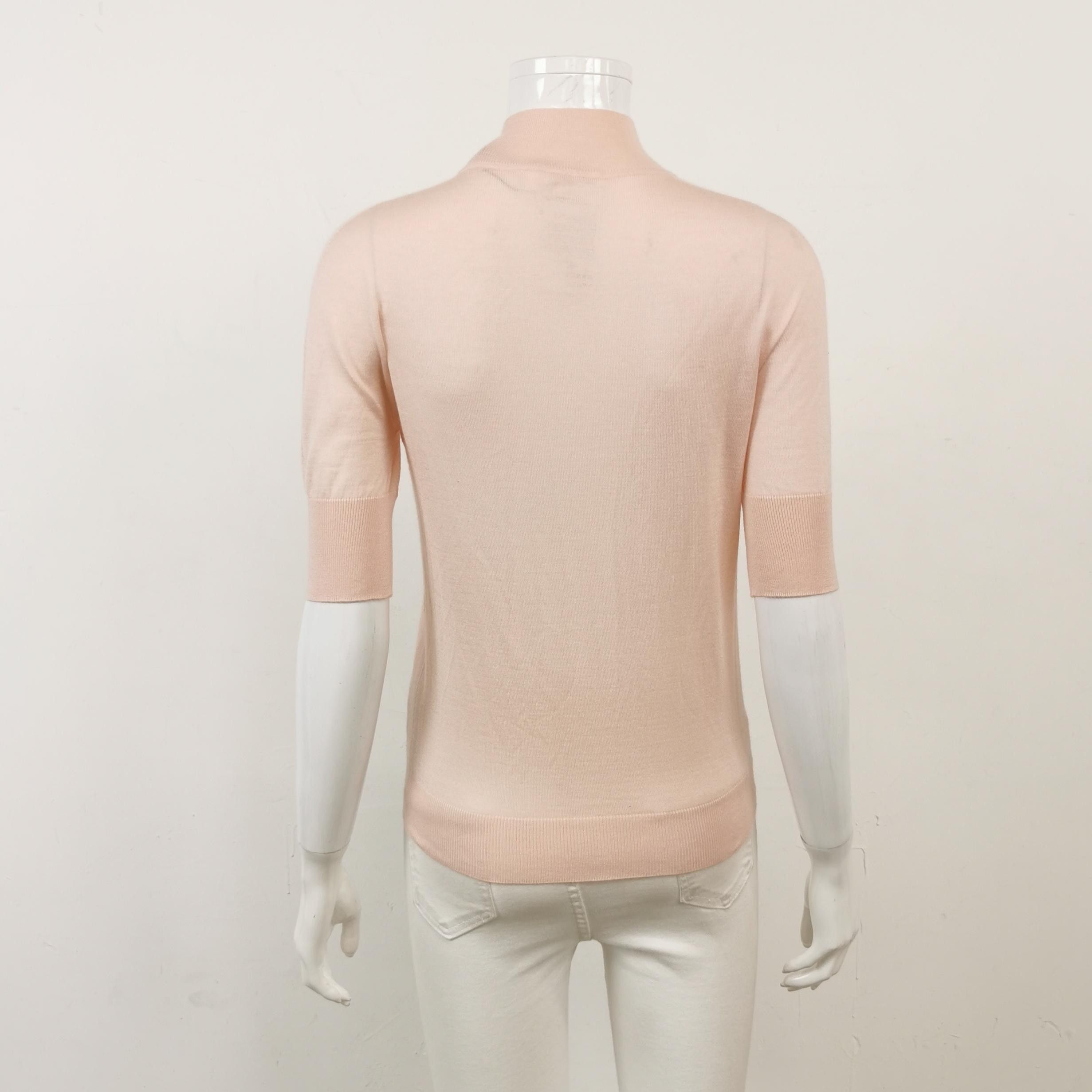 Jil Sander JIL SANDER JIL SANDER Velvet Blend Solid Color Round Neck Size US S / EU 44-46 / 1 - 2 Thumbnail