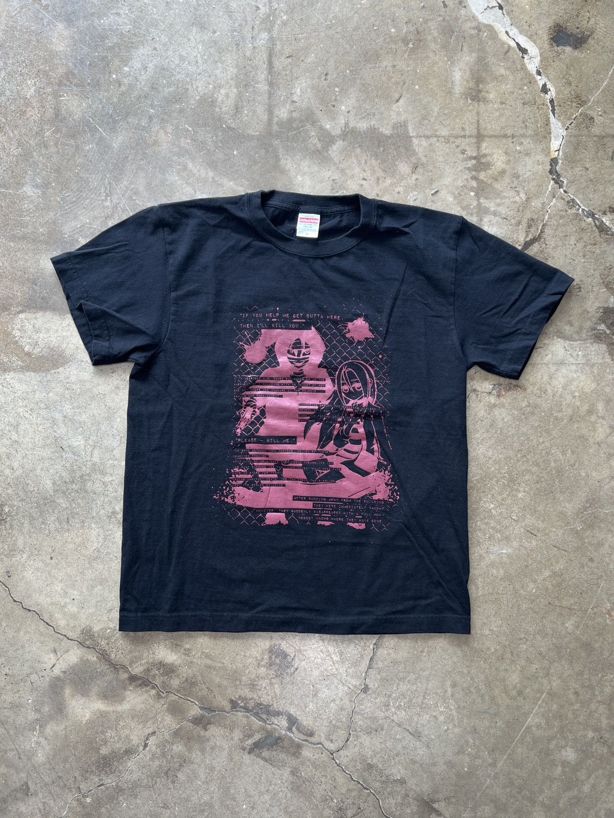 Vintage Anime Angel of Slaughter Anime Tee Medium Size US M / EU 48-50 / 2 - 2 Thumbnail