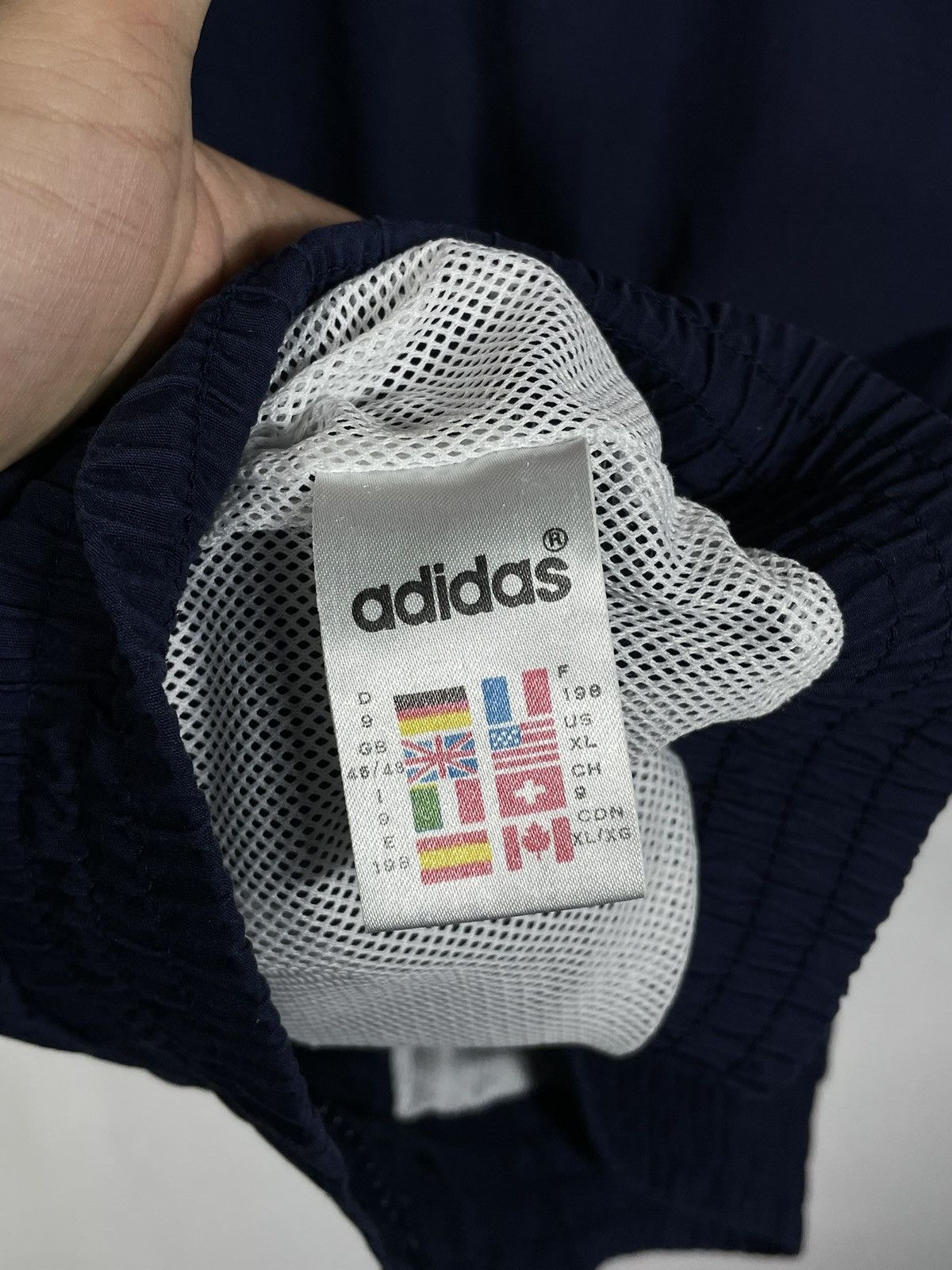 Adidas × Vintage Adidas Vintage 90s Baggy Oversize Light Jacket Windbreaker Size US XL / EU 56 / 4 - 8 Thumbnail