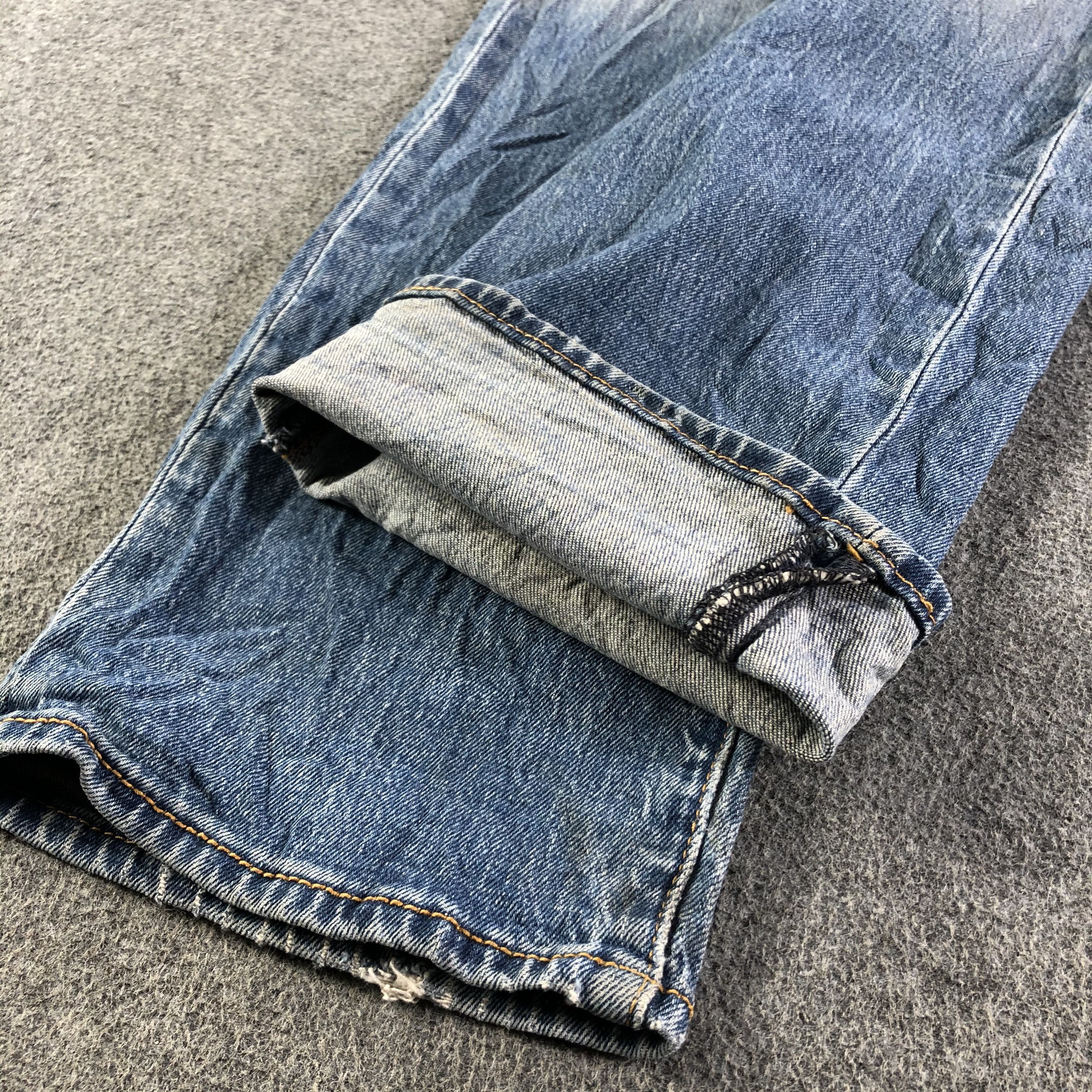 Levi's Vintage Blue Wash Levis 501 Jeans-J3080 Size US 36 / EU 52 - 7 Thumbnail