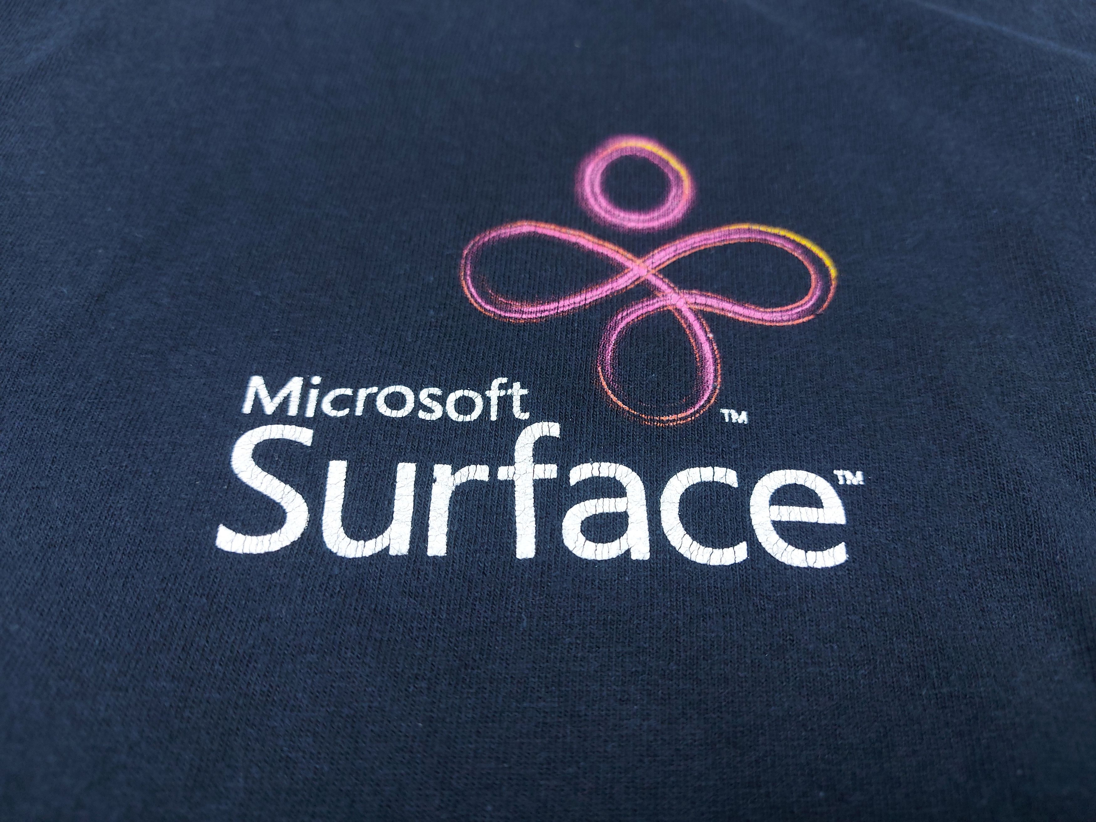 Microsoft × Vintage 2012 Microsoft Surface Windows Tech Tee Size US M / EU 48-50 / 2 - 5 Thumbnail