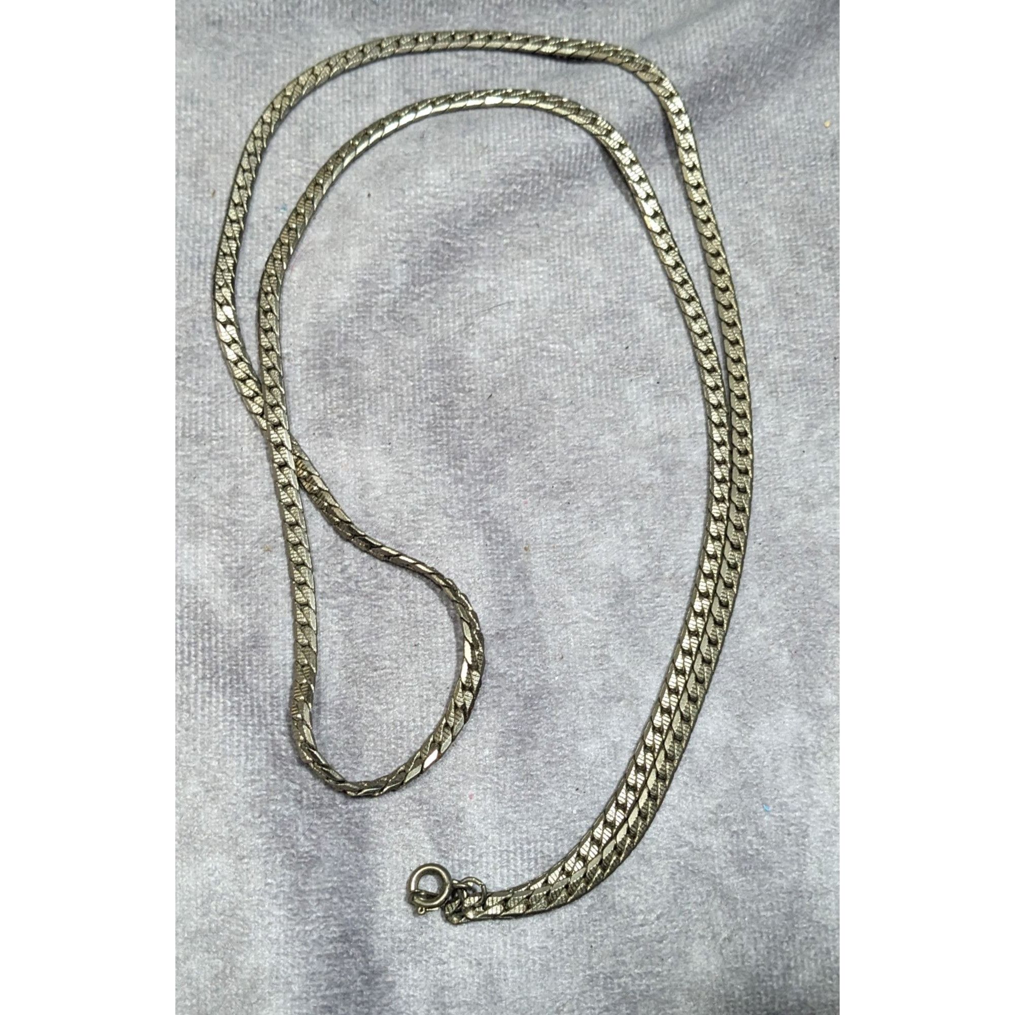 Other Classic Thick Silver Tone Chain Necklace Size ONE SIZE - 4 Thumbnail