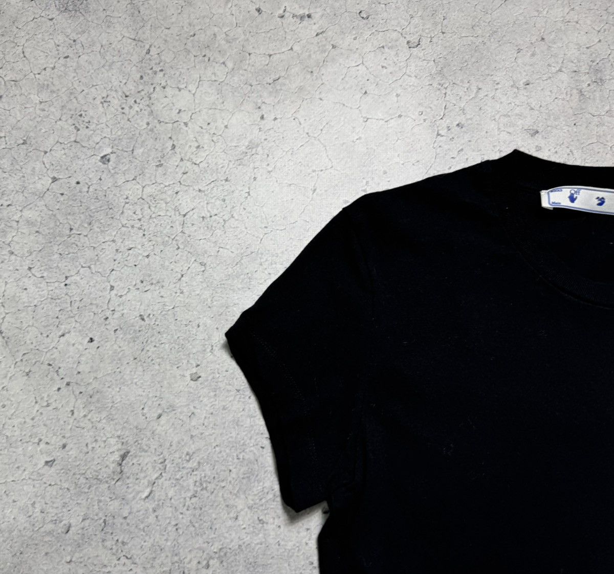 Off-White Off White Women’s Luxury T-Shirt Big Logo Rare Black Size S / US 4 / IT 40 - 4 Thumbnail