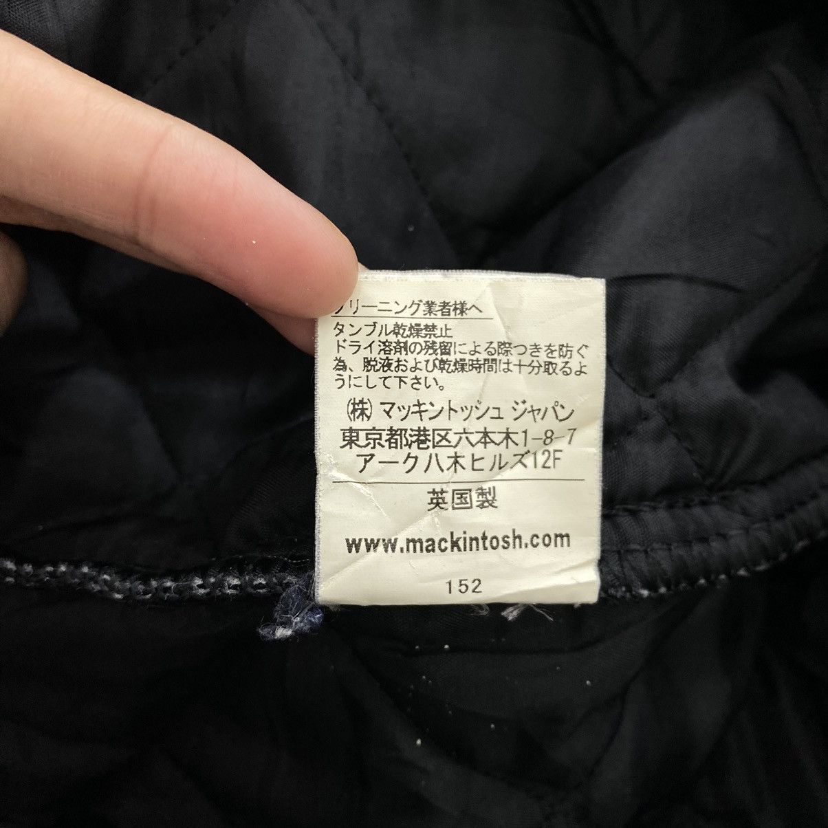 Mackintosh MACKINTOSH Scotland Brand Button Up Collar Jacket Size US L / EU 52-54 / 3 - 8 Thumbnail