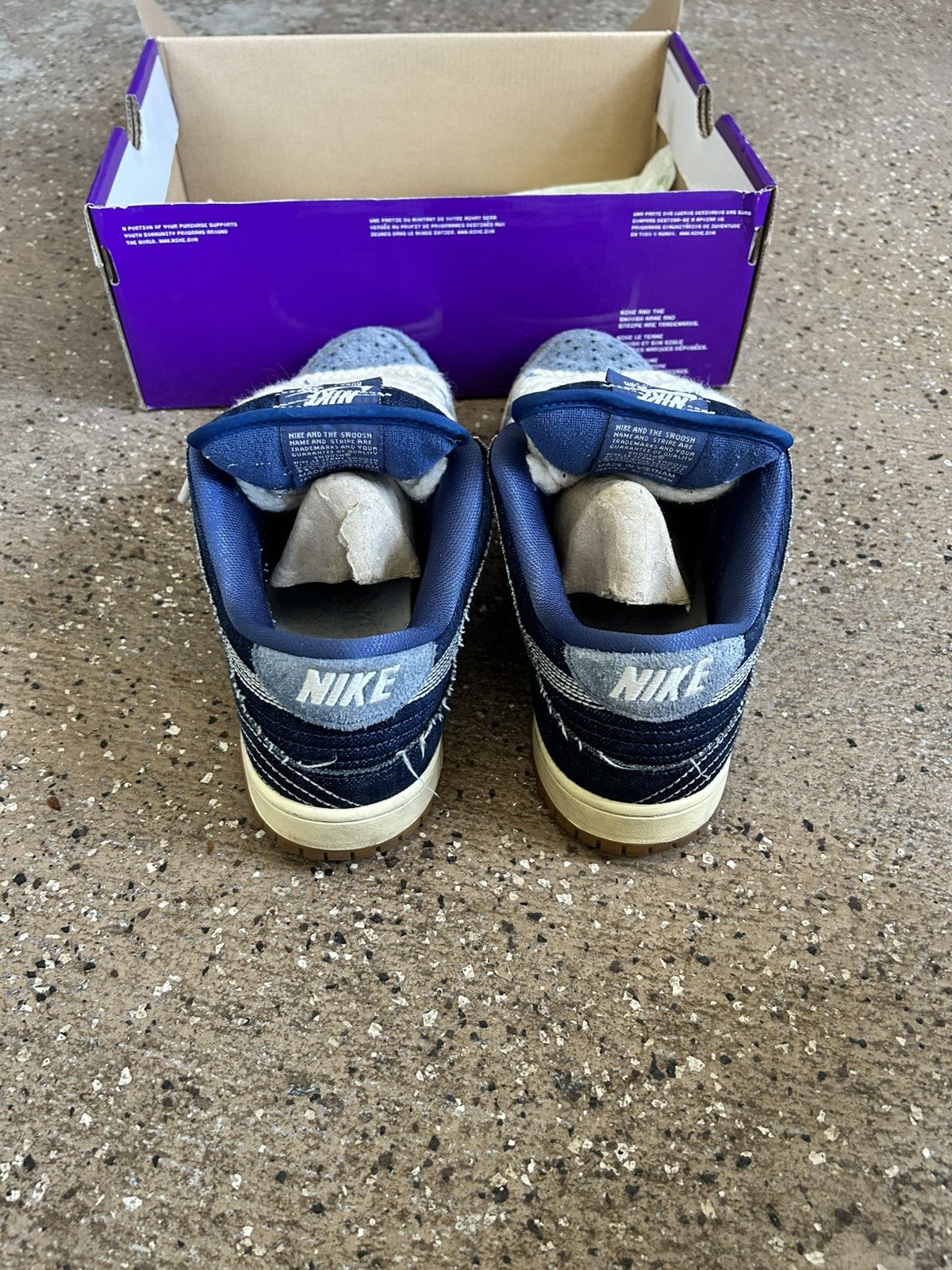Nike SB Nike Dunk Low Premium Sashiko Size US 9.5 / EU 42-43 - 3 Thumbnail