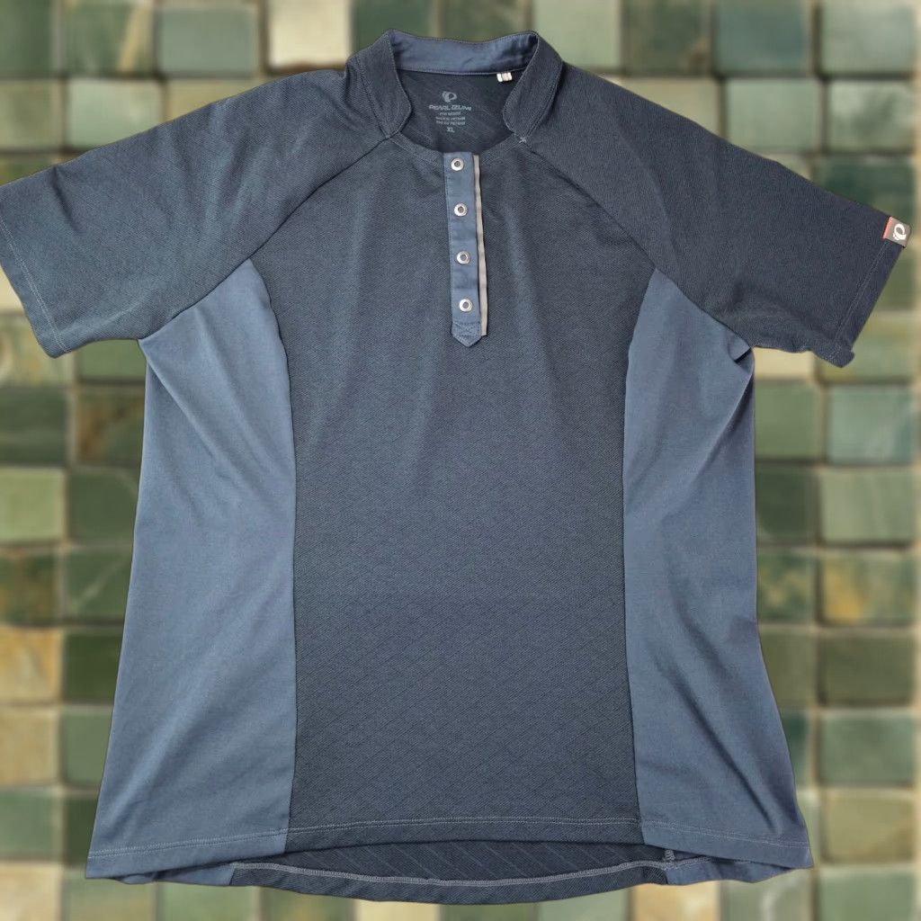 PEARL iZUMi Pearl Izumi Cycling Jersey Womens XL Short Sleeve Breathable Moisture Wicking Blue Jersey Shirt Regular Fit Size XL / US 12-14 / IT 48-50 - 1 Thumbnail