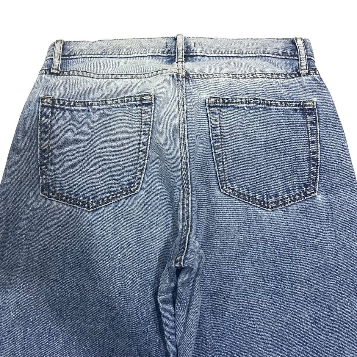 If Six Was Nine × Japanese Brand × Le Grande Bleu (L.G.B.) VINTAGE UNIQLO LIGHT BLUE WASHED DENIM PANTS Size US 32 / EU 48 - 10 Thumbnail