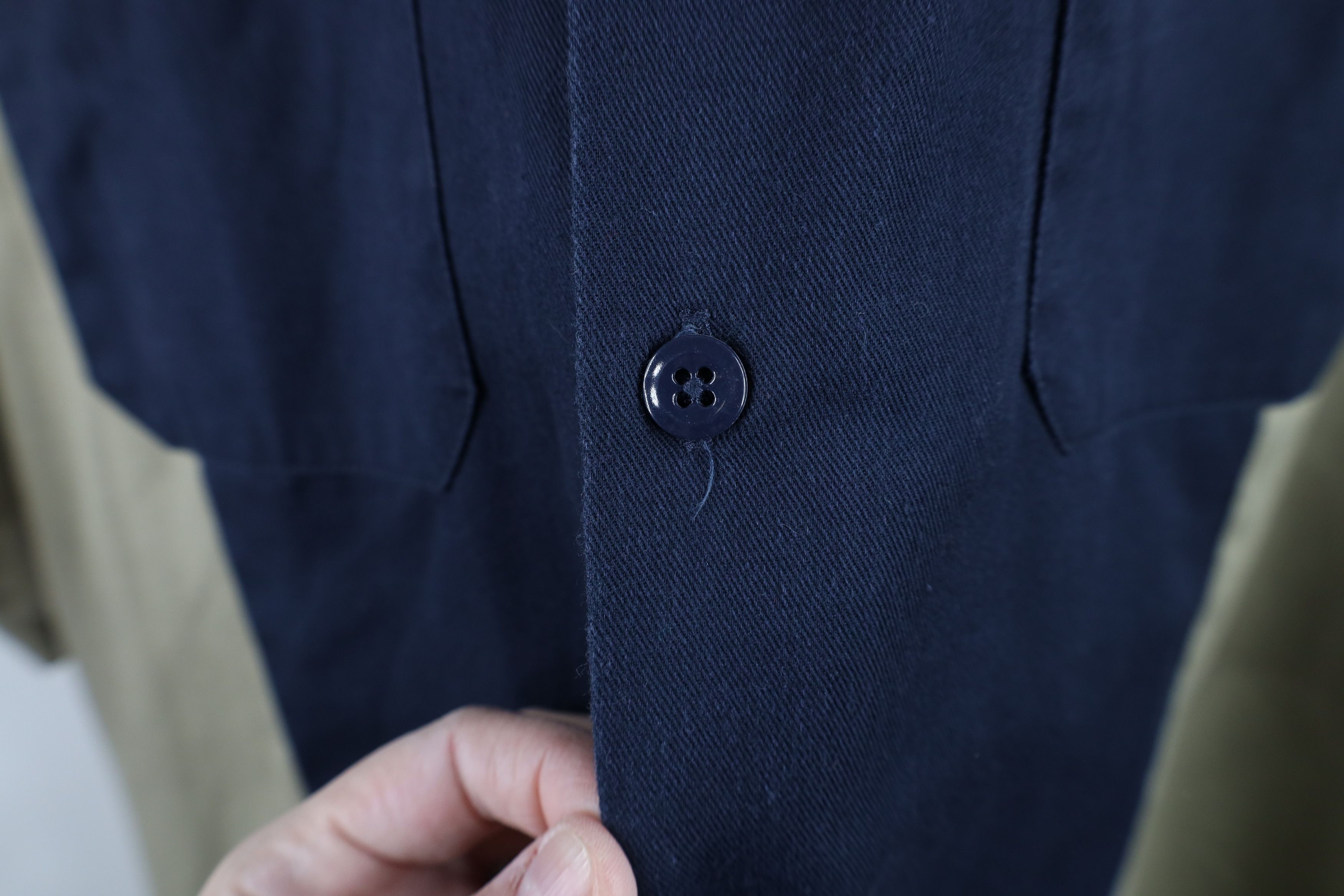 Dickies × Vintage Vintage Y2K Dickies Block Mechanic Workwear Button Shirt Size US XXL / EU 58 / 5 - 5 Thumbnail