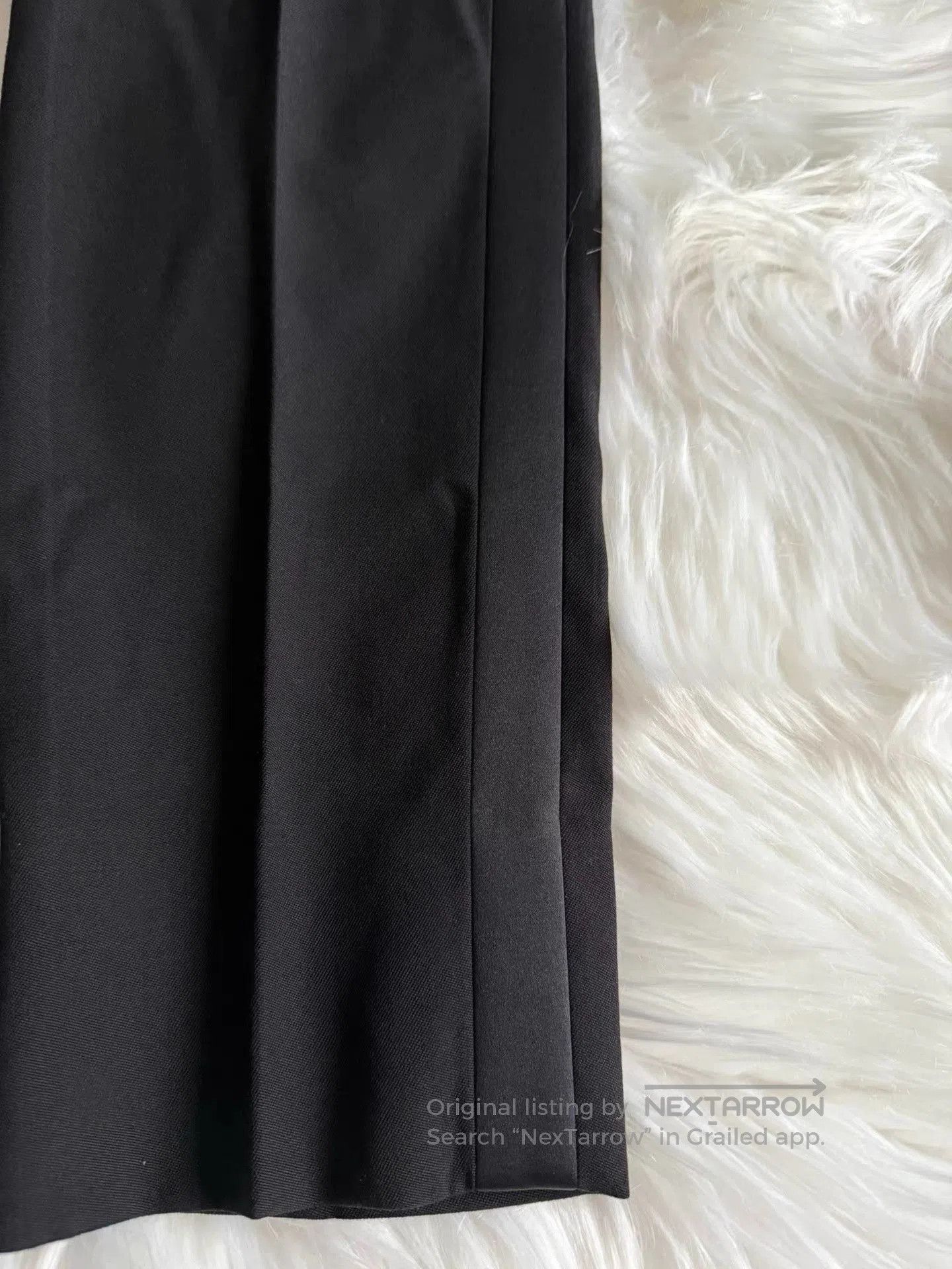 Saint Laurent Paris Black Straight-Leg Casual Pants Size 34. Size US 34 / EU 50 - 6 Thumbnail