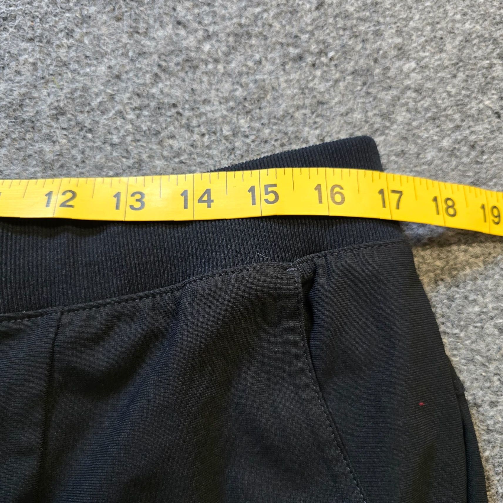 Vintage VRST Pant Mens Large Black Taper Slim Casual Stretch Pull On Size US 33 - 5 Thumbnail
