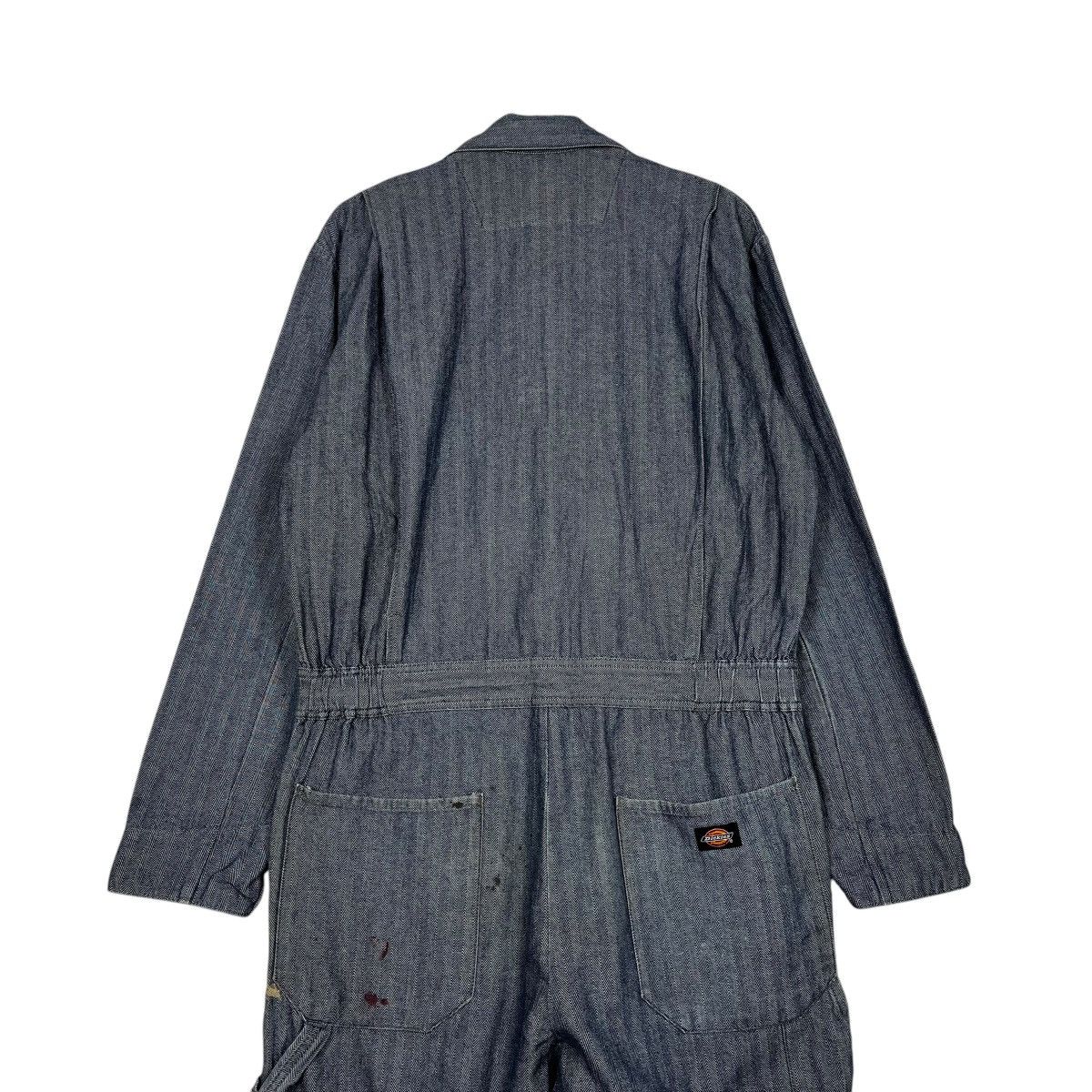 Dickies Vintage Dickies Hickory Stripe Denim Coverall Size US 38 / EU 54 - 10 Thumbnail