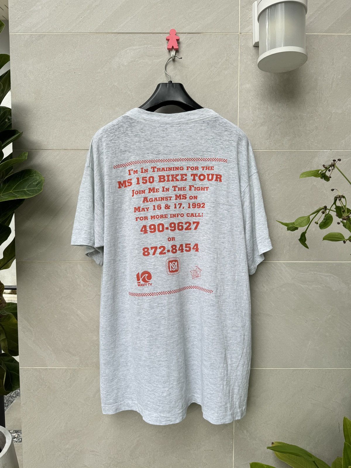 Vintage 80s “MS 150 Bike Tour” Size US XL / EU 56 / 4 - 1 Thumbnail