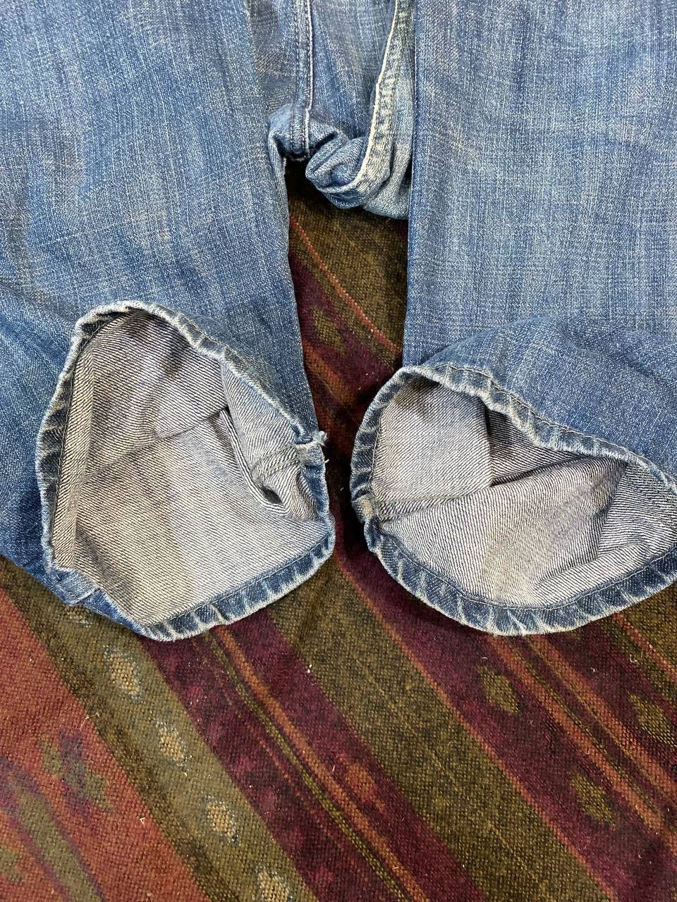 Levi's vintage levis 505 relaxed fit distressed denim Size US 40 / EU 56 - 4 Thumbnail