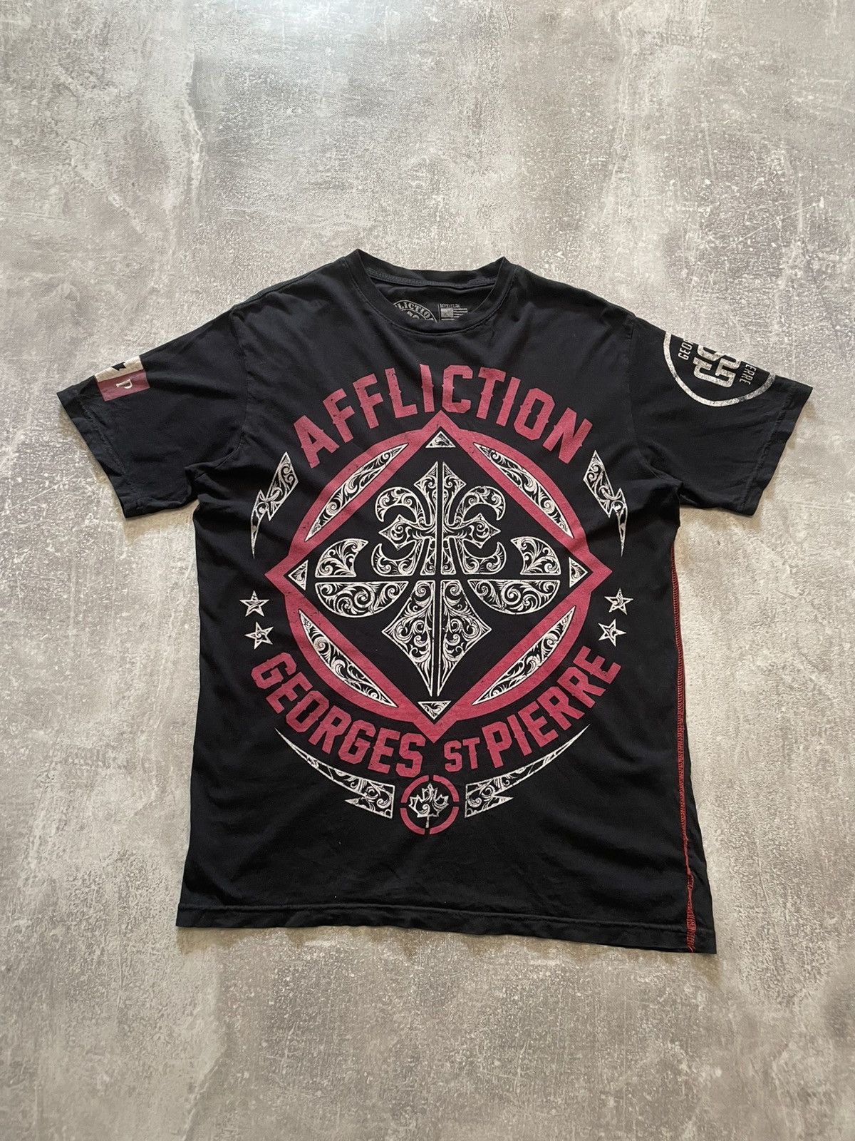 Affliction × If Six Was Nine Vintage Affliction GSP T-Shirt Size M Size US M / EU 48-50 / 2 - 1 Thumbnail