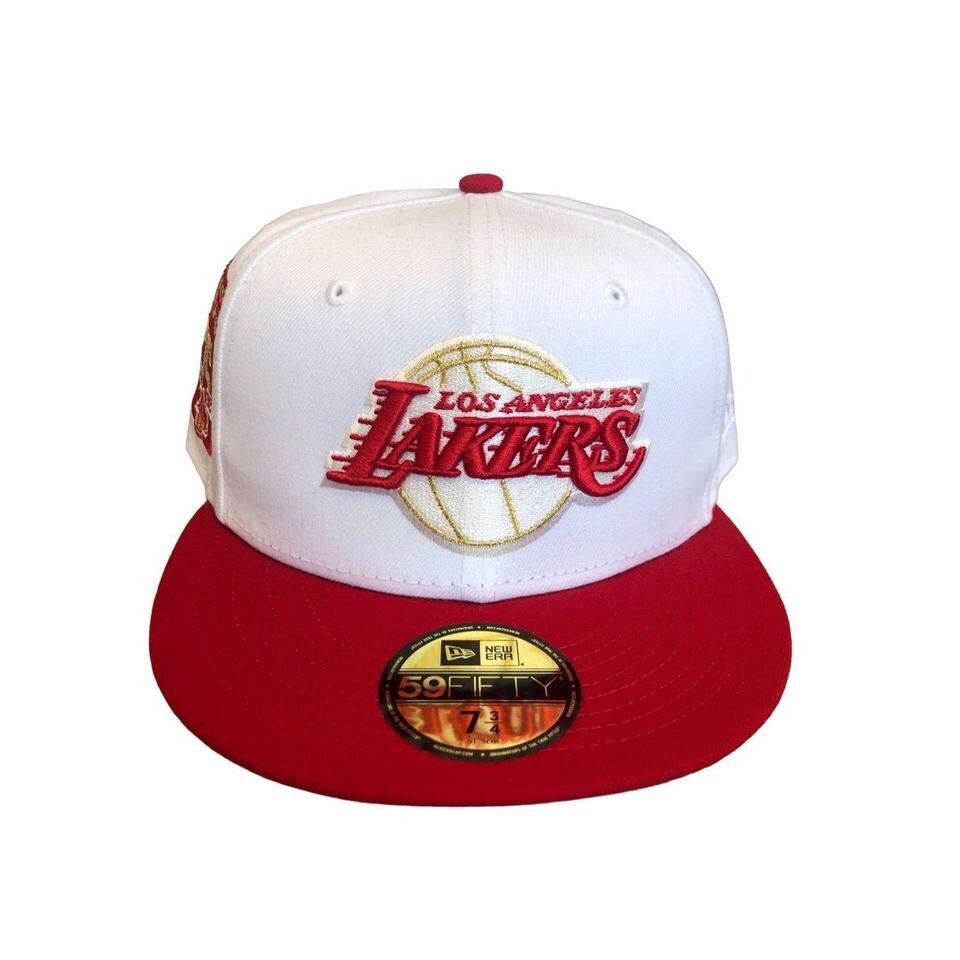 New Era New Era Los Angeles Lakers 59FIFTY fitted hat cap size 7 3/4 Size ONE SIZE - 1 Thumbnail