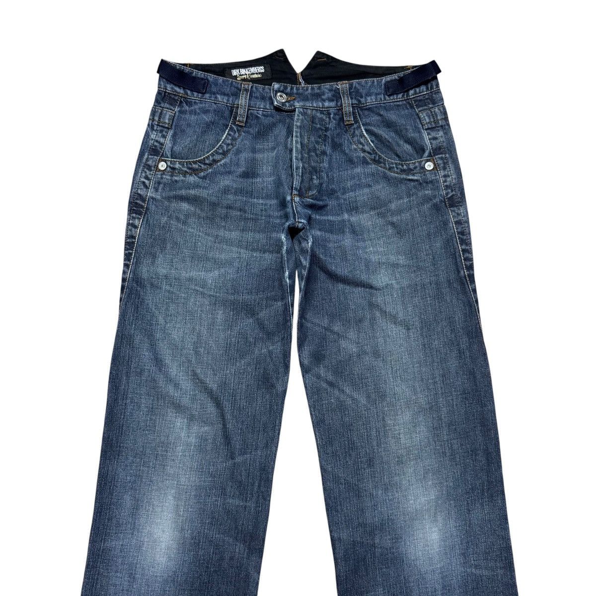 Dirk Bikkembergs Dirk Bikkembergs Military Denim Jeans Size US 30 / EU 46 - 4 Thumbnail