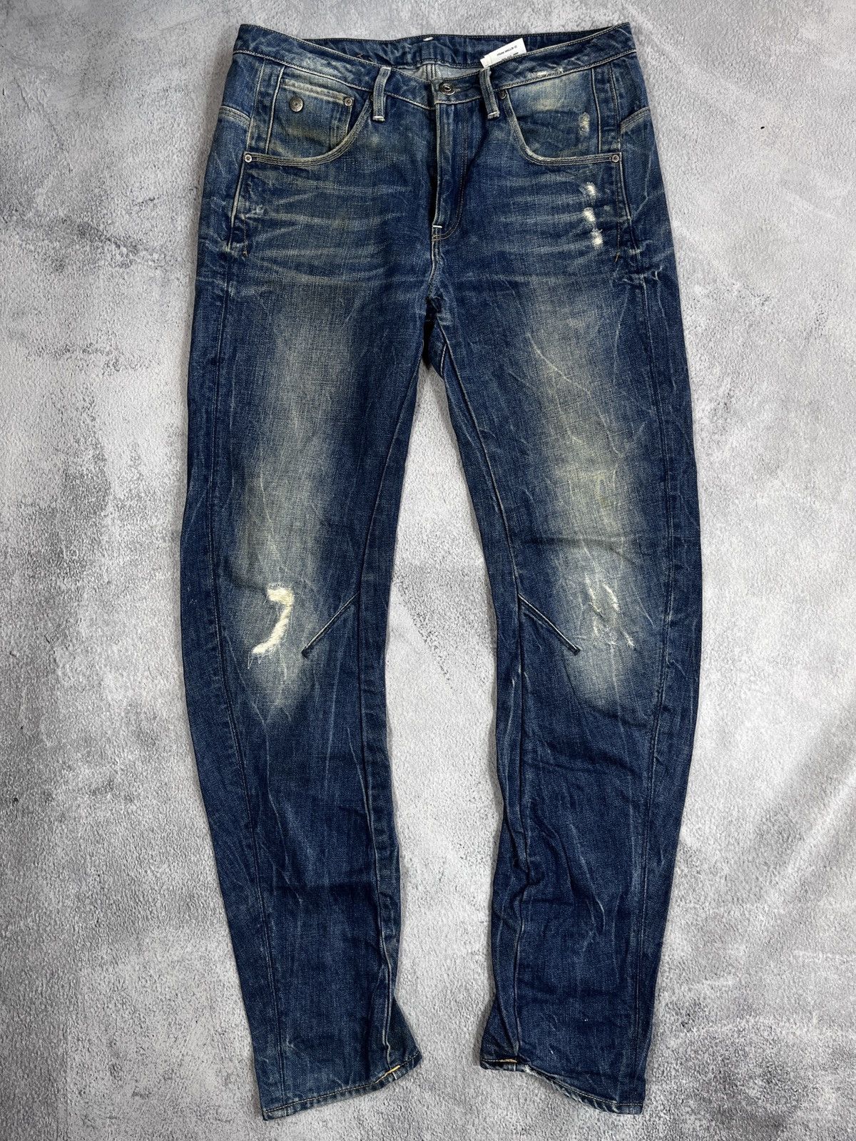 G-Star × Vintage Vintage Y2K G-star RAW 3D Low faded denim jeans size 27 Size 27" / US 4 / IT 40 - 5 Thumbnail