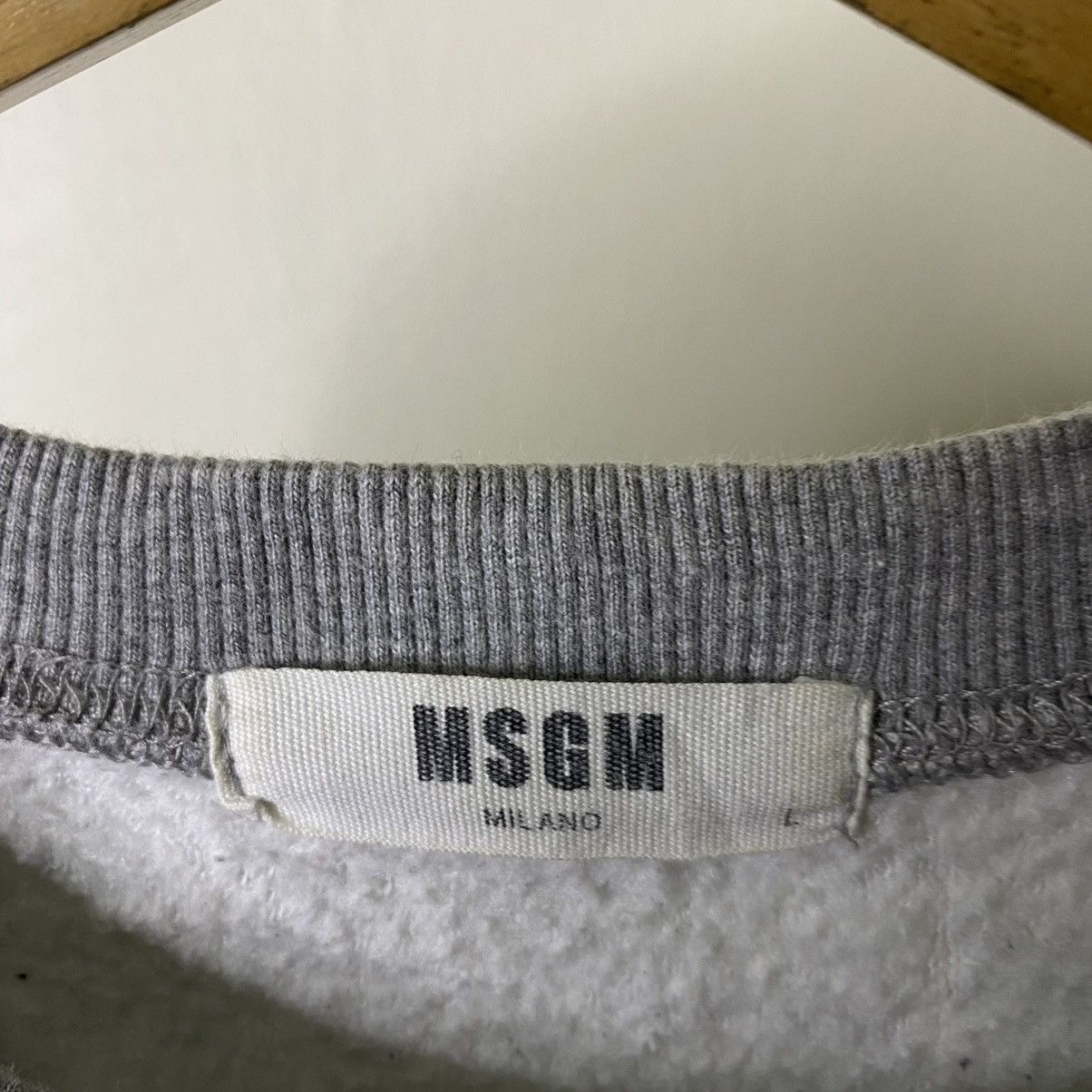 MSGM MSGM Milano Spell Out Sweatshirt Size US M / EU 48-50 / 2 - 3 Thumbnail