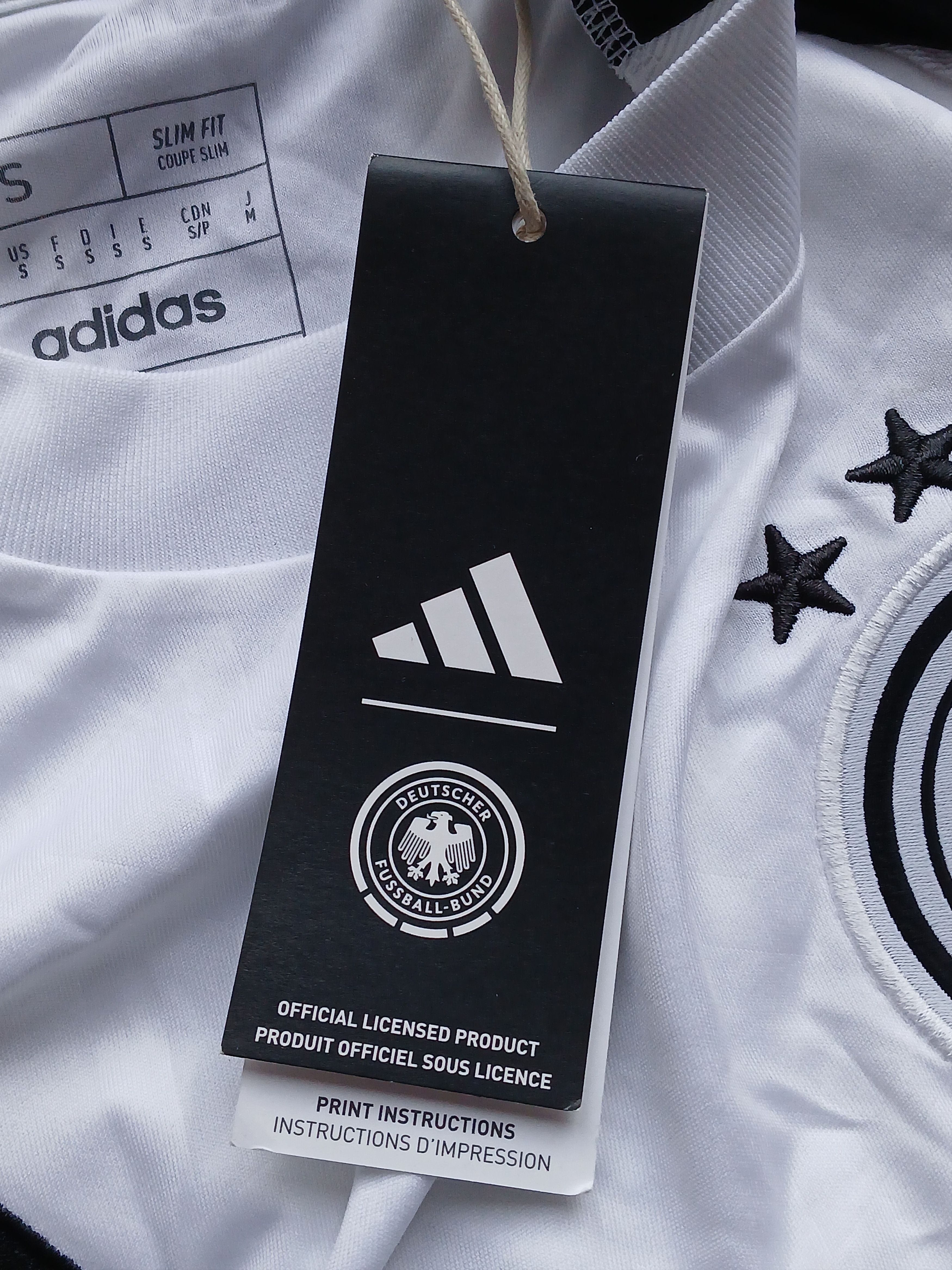Adidas New Germany National Football Team 24/25 Home Jersey T-Shirt Size US S / EU 44-46 / 1 - 11 Thumbnail