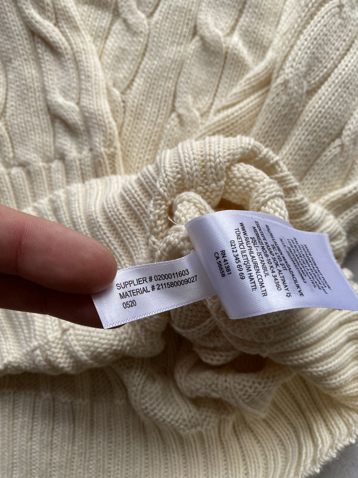 Polo Ralph Lauren Vintage Y2K Polo Ralph Lauren White Women's Sweater Rare Size L / US 10 / IT 46 - 7 Thumbnail