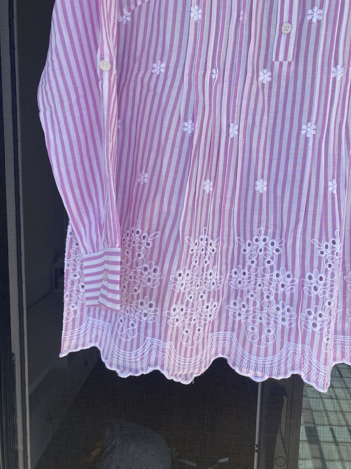 Other American Sweetheart Women's Size S Pink Cotton Scallop Size S / US 4 / IT 40 - 3 Thumbnail