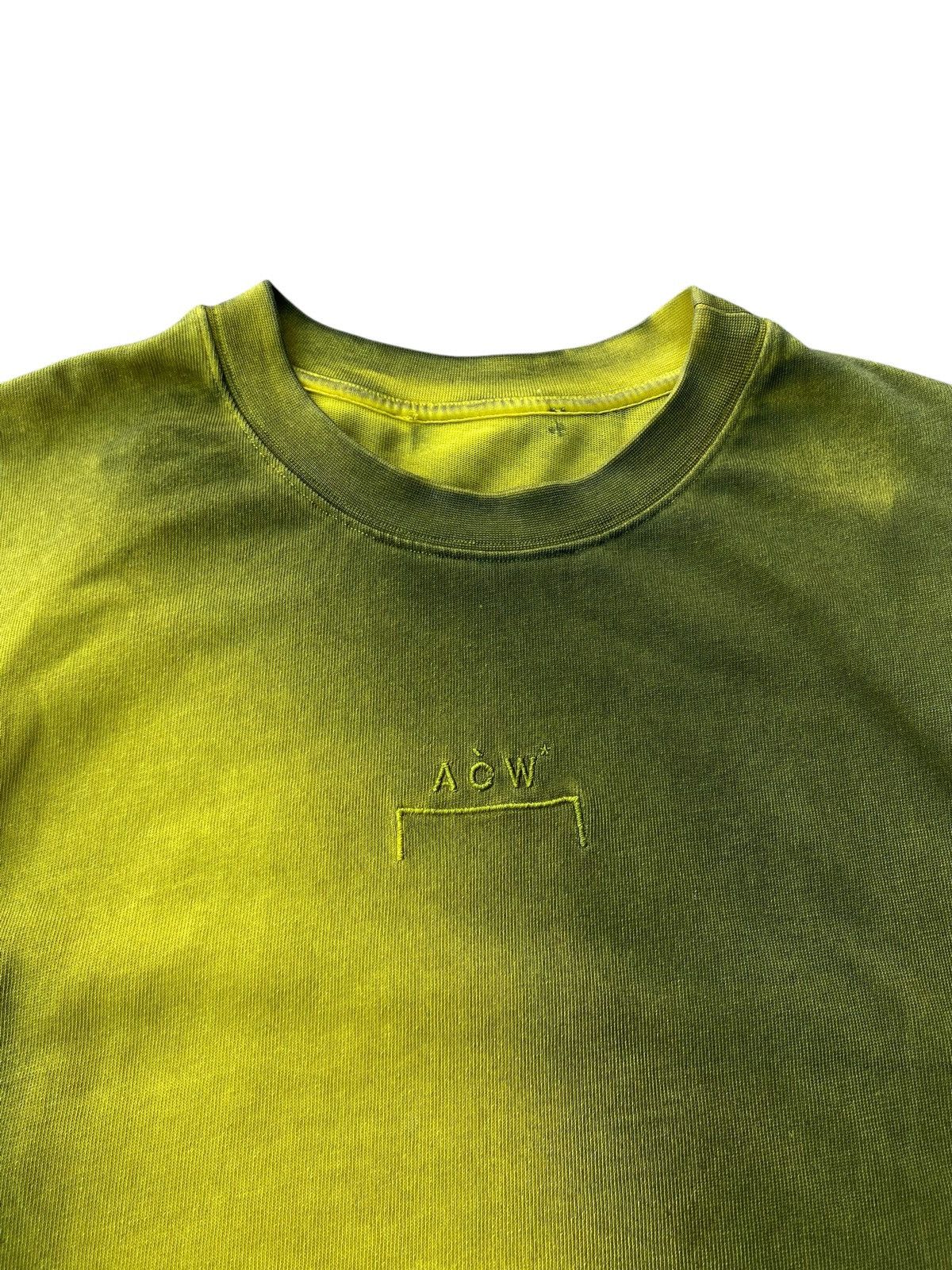 A-COLD-WALL* a-cold-wall* gradient embroidered tee Size US M / EU 48-50 / 2 - 4 Thumbnail