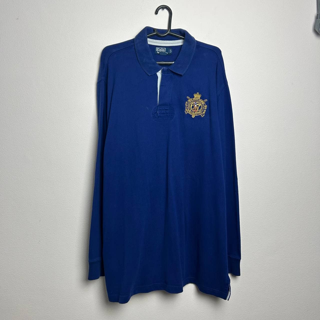 Polo Ralph Lauren Vintage Polo Ralph Lauren Big log rugby 2000slongsleeve Size US XXL / EU 58 / 5 - 1 Thumbnail