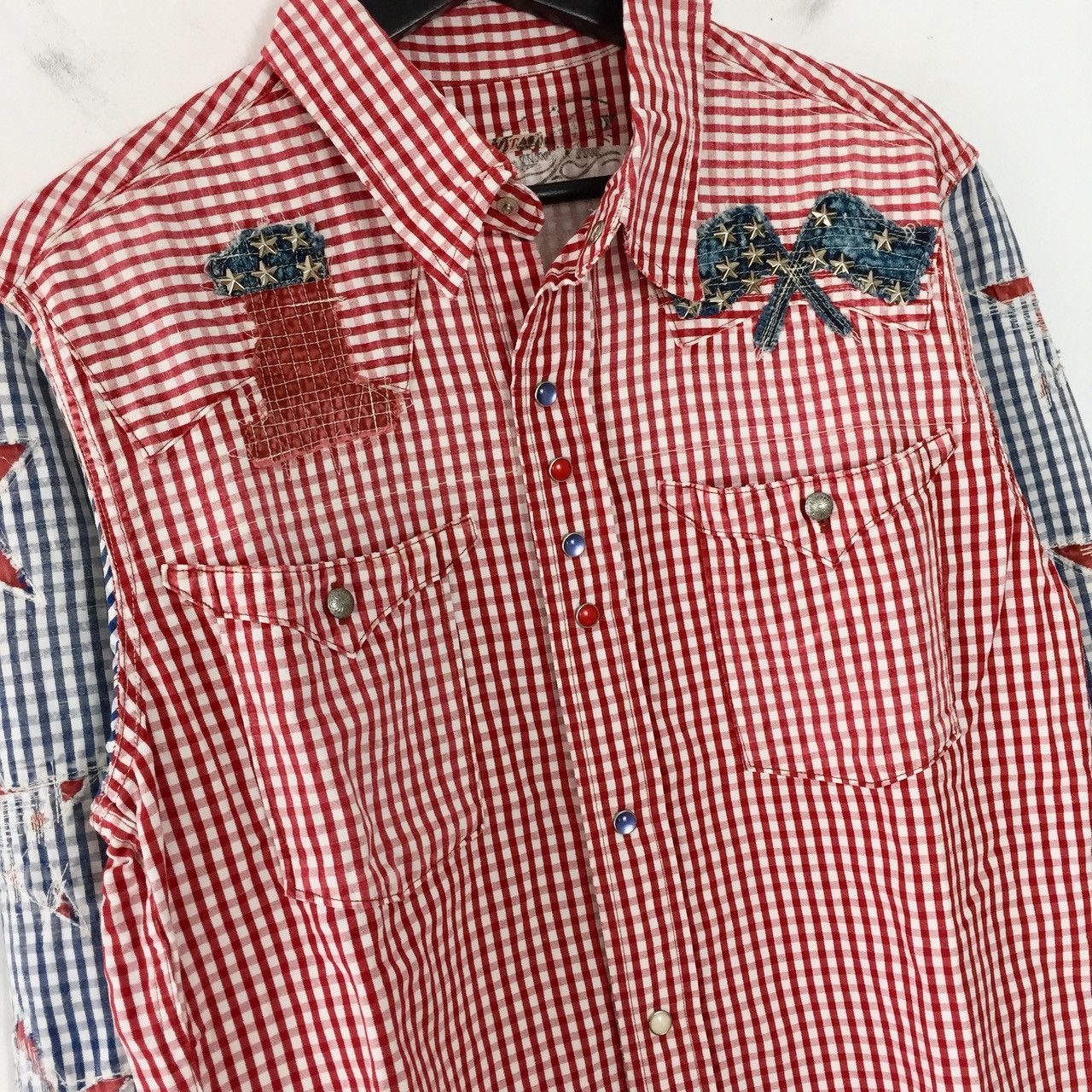 Kapital KAPITAL 2014SS MOTOR RACING STUDS SHIRT Size US XL / EU 56 / 4 - 3 Thumbnail