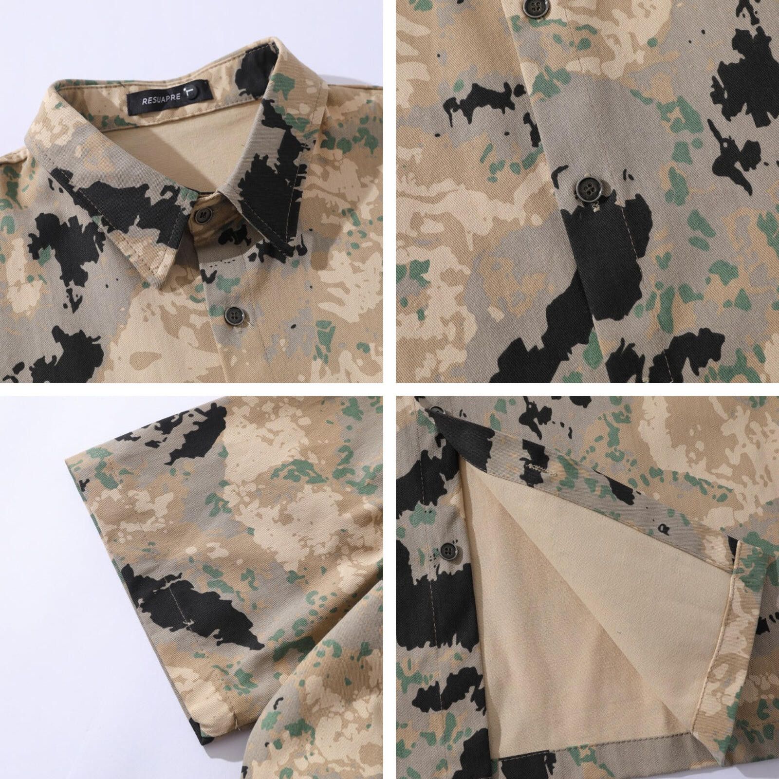 Other Digital Camo Print Short-Sleeve Shirt | Oversize Size US M / EU 48-50 / 2 - 4 Thumbnail
